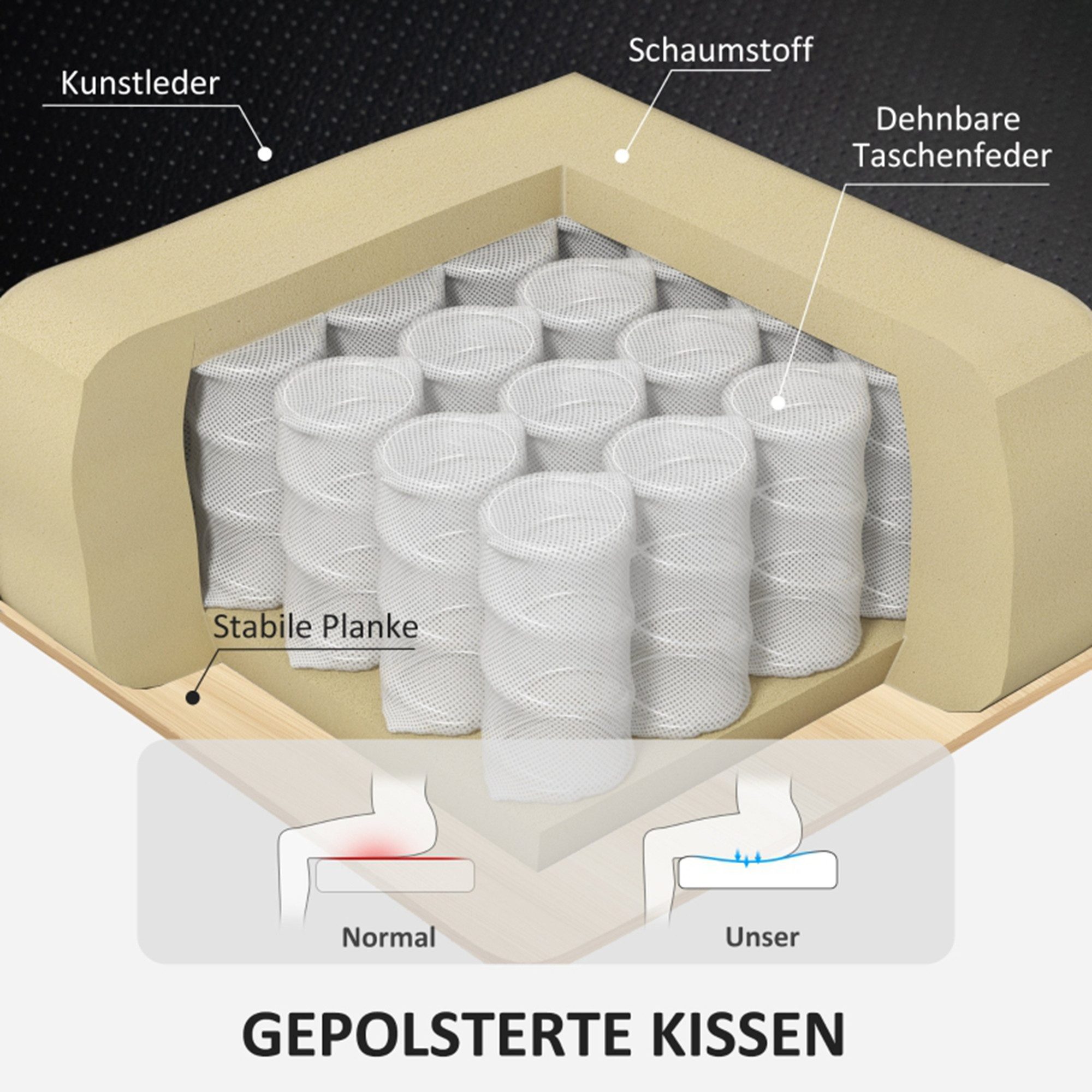 MC Star Relaxsessel mit Hocker, 360°drehbarer Fernsehsessel mit Liegefunkti günstig online kaufen