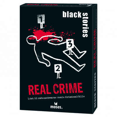 Moses. Verlag Spiel, black stories - Real Crime - deutsch