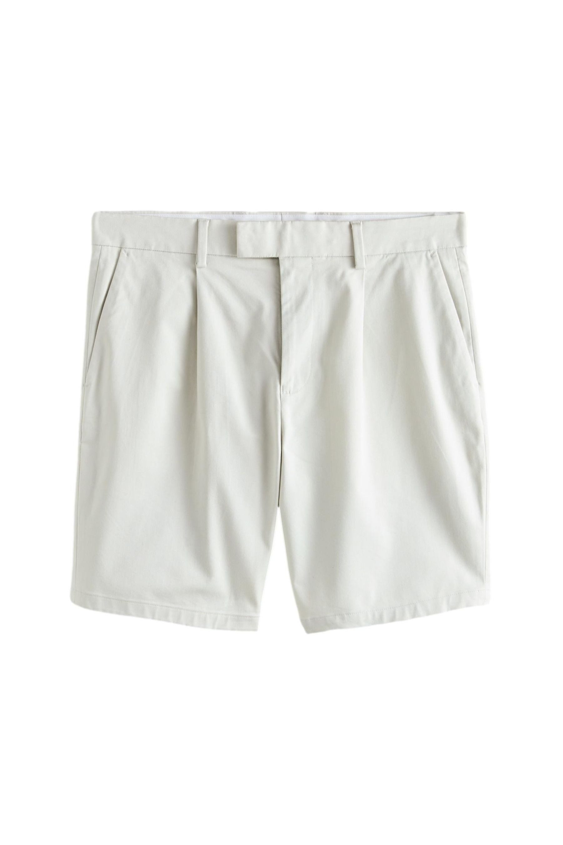 Chinoshorts Elegante Chino-Shorts mit Bundfalten