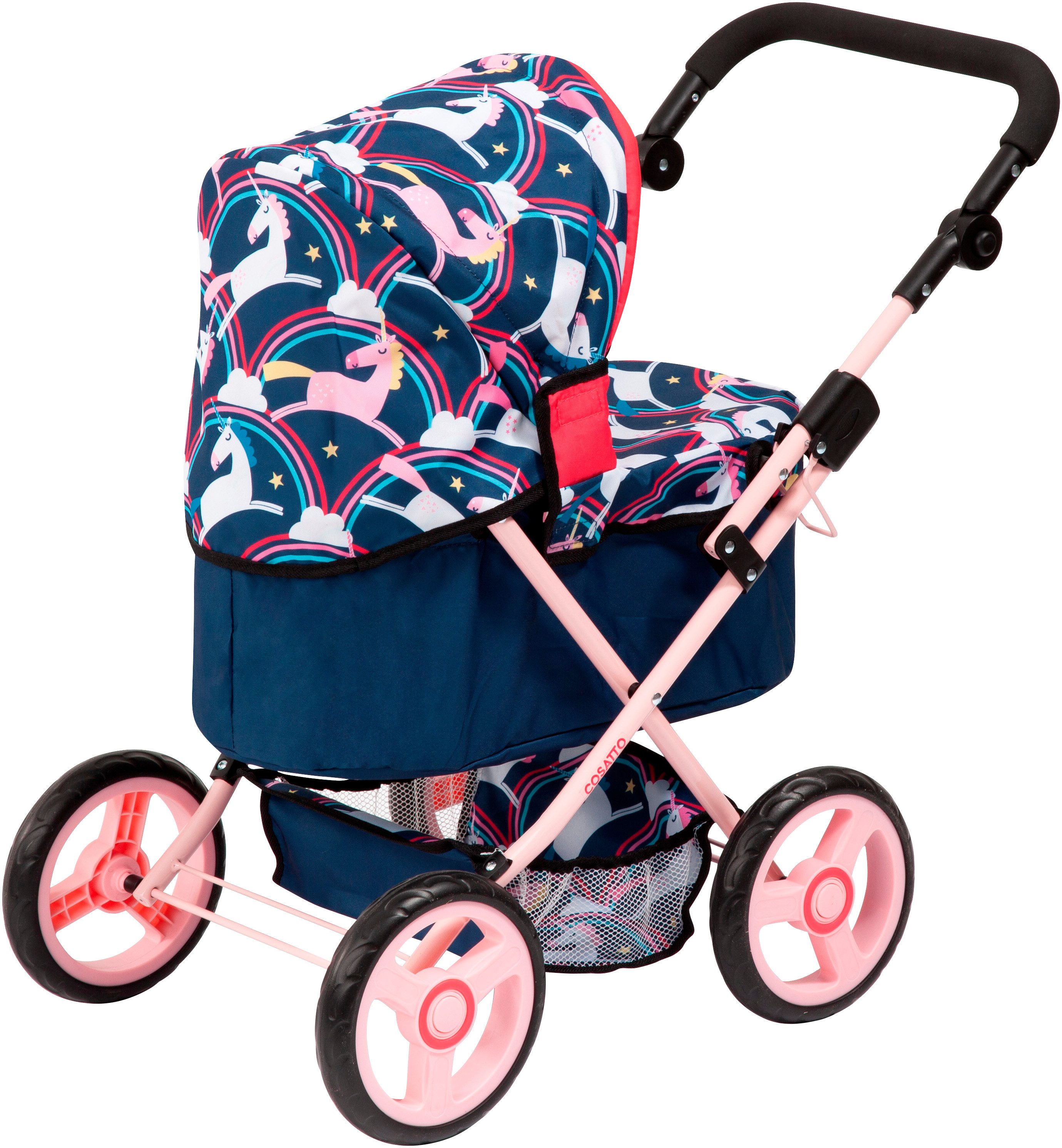 Bayer Puppenwagen Trendy, mit Wickeltasche