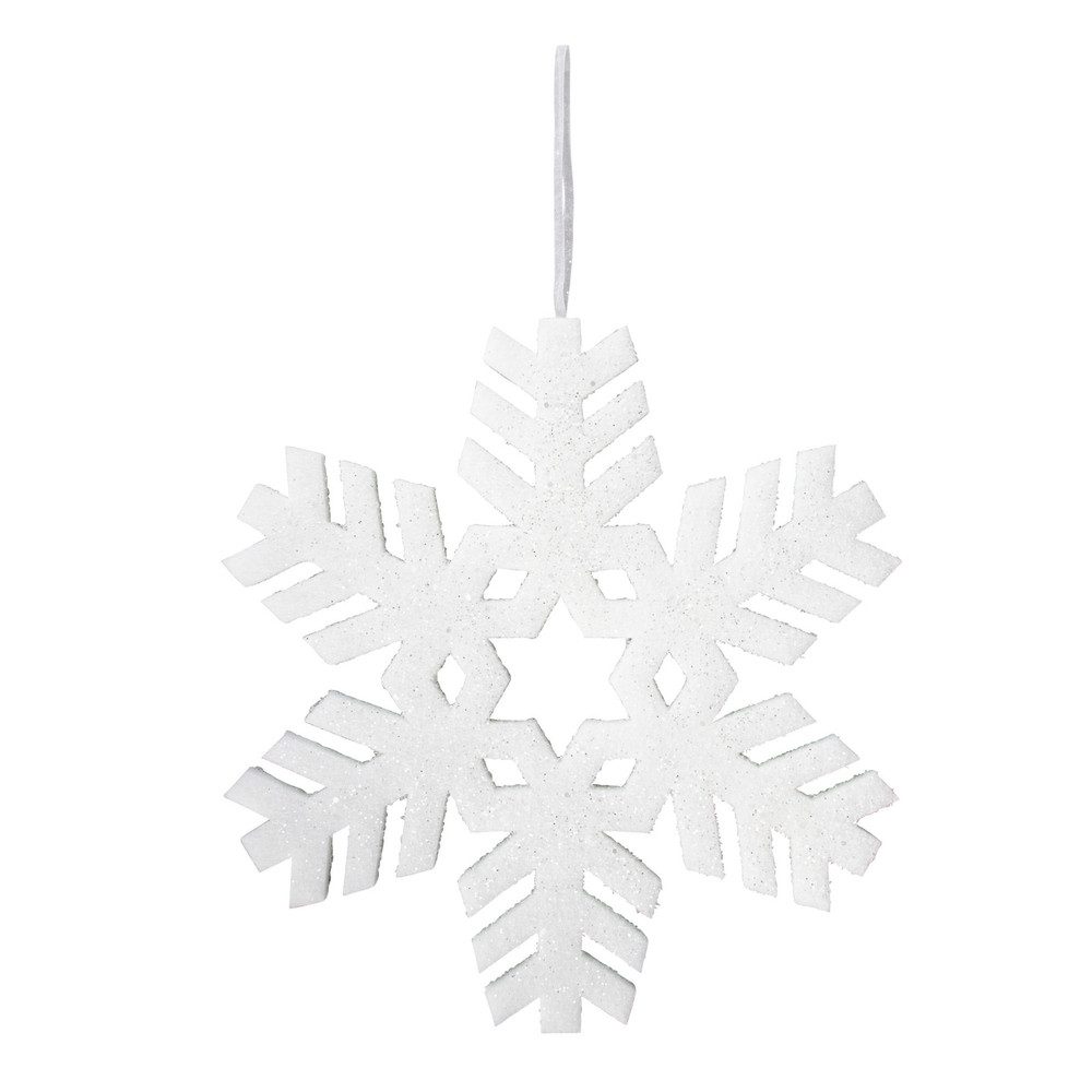 MICA Adventskranz Dekohänger - Schneeflocke - Ø = ca. 30 cm