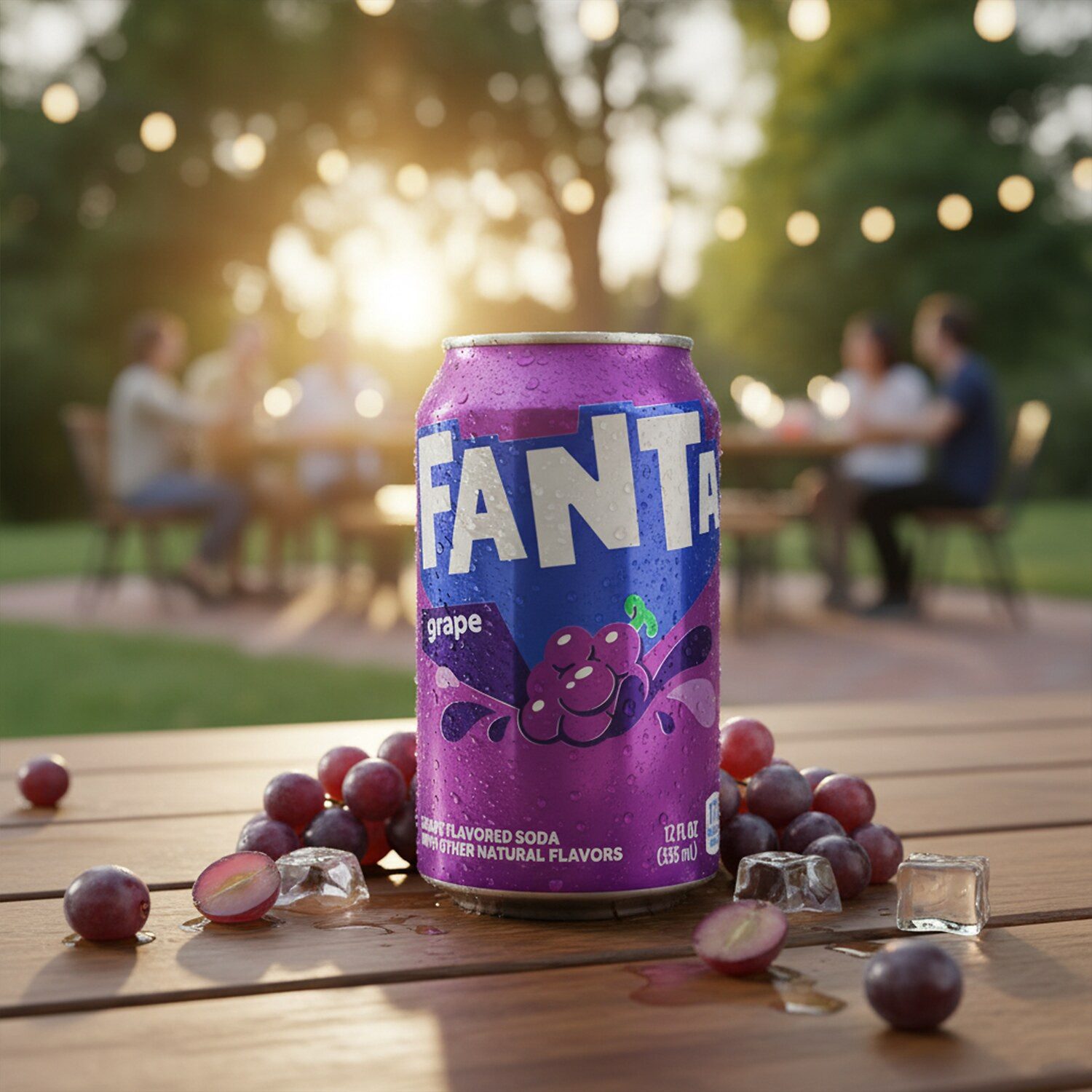 Fanta Softgetränk, 1 x 355 ml, Fanta - Grape USA
