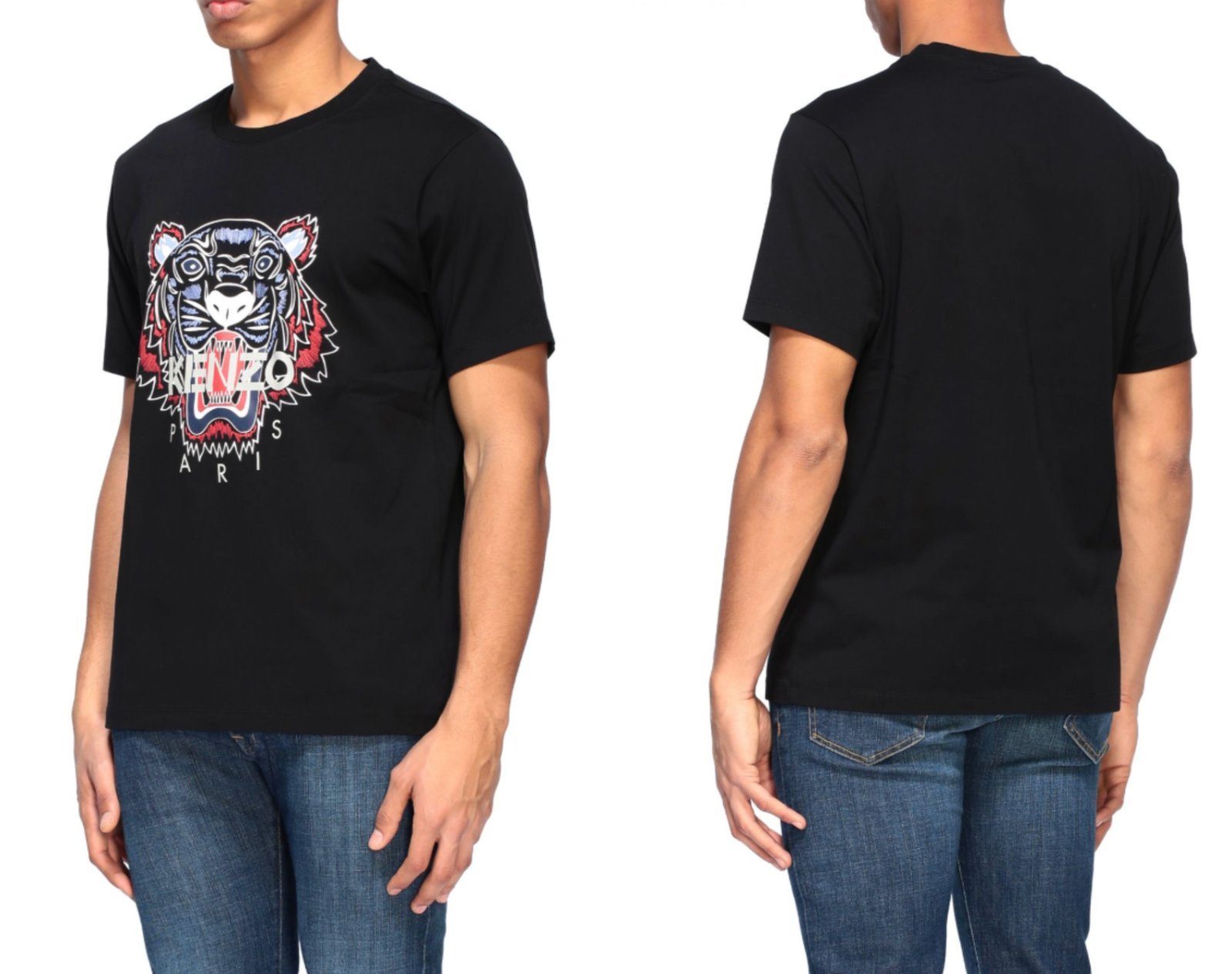 KENZO T-Shirt KENZO CLASSIC TIGER HEAD TEE T-Shirt Varsity Heritage Shirt Iconic Top