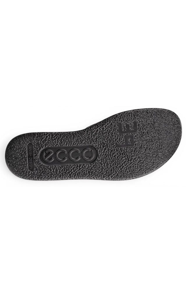 Ecco Flowt Slide (Premium-Leder) schwarz Damen Sandale günstig online kaufen