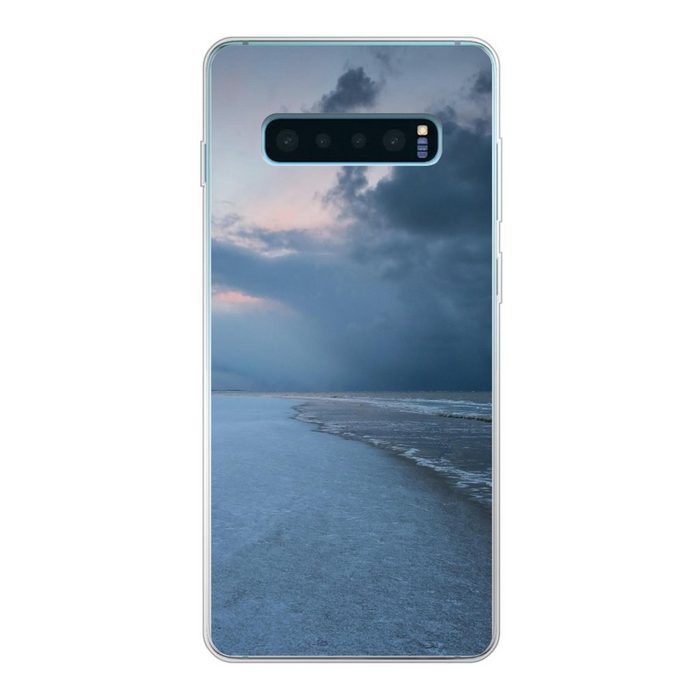 MuchoWow Handyhülle Nordsee - Sturm - Wasser Phone Case Handyhülle Samsung Galaxy S10 Lite Silikon Schutzhülle