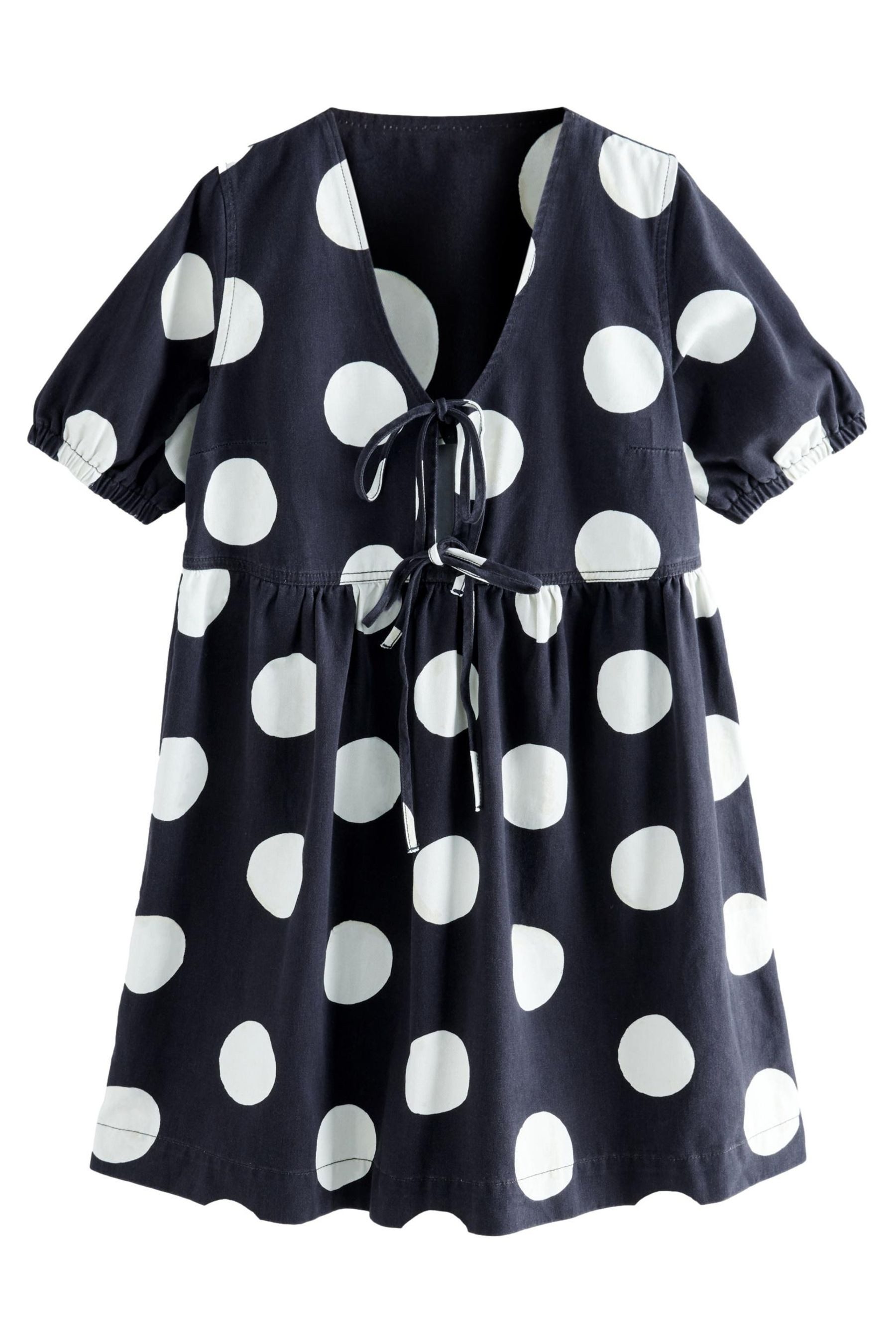 Next Jeanskleid Jeanskleid zum Binden aus 100 % Baumwolle – Petite (1-tlg) günstig online kaufen