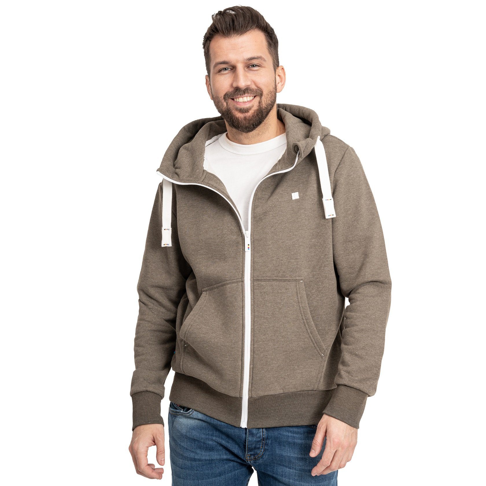 Longpullover FinnDC Herren Zip-Hoodie