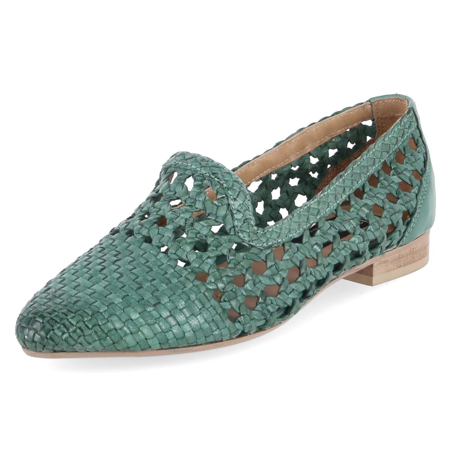 Bullboxer Bullboxer 6NU0291901 9500 Damen Leder gruen Slipper