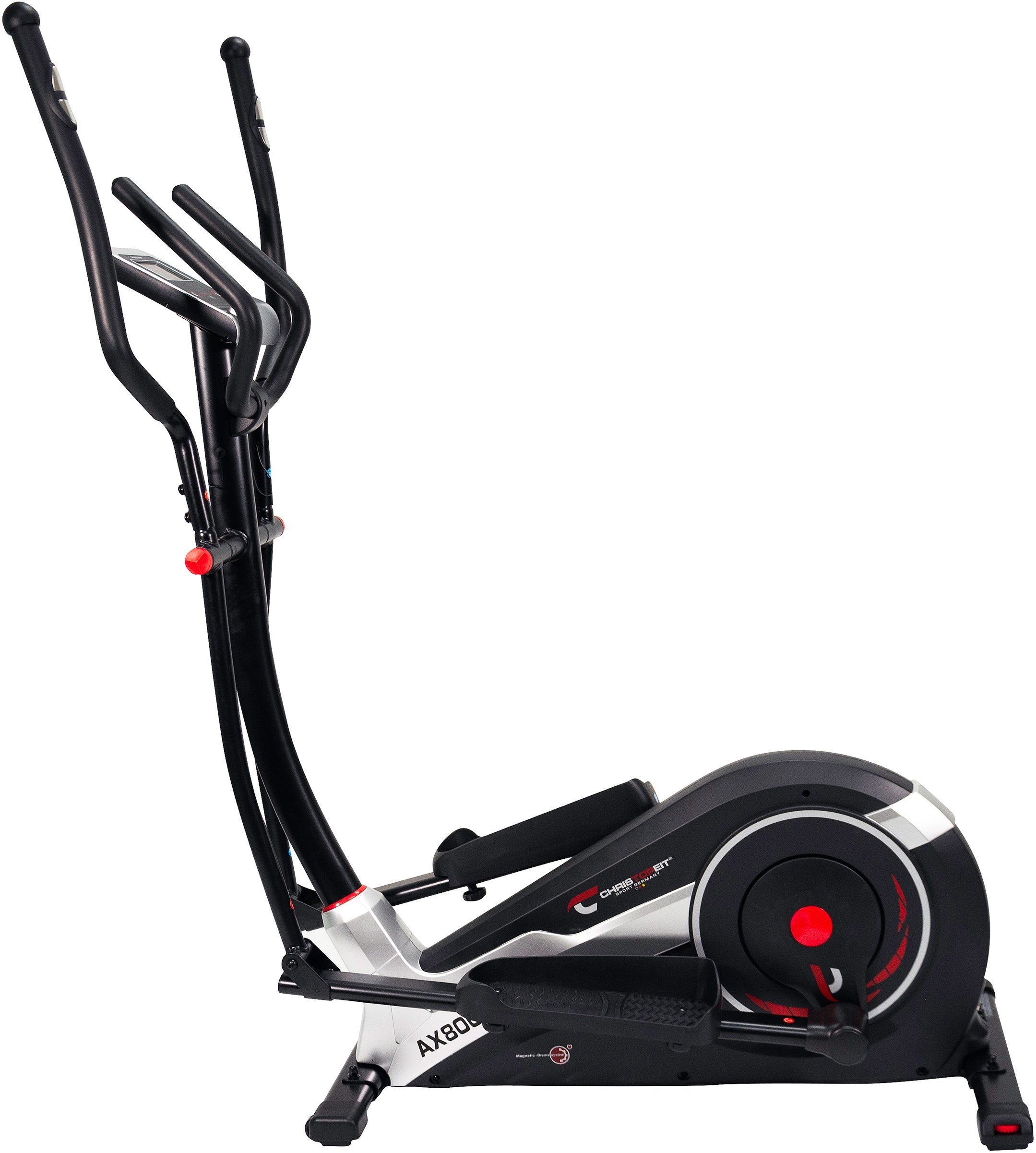 30-350 Crosstrainer-Ergometer 8000, durch von Leistung Watt Christopeit Herz-Kreislauf-Training Vorgabe Sport® der AX Watt