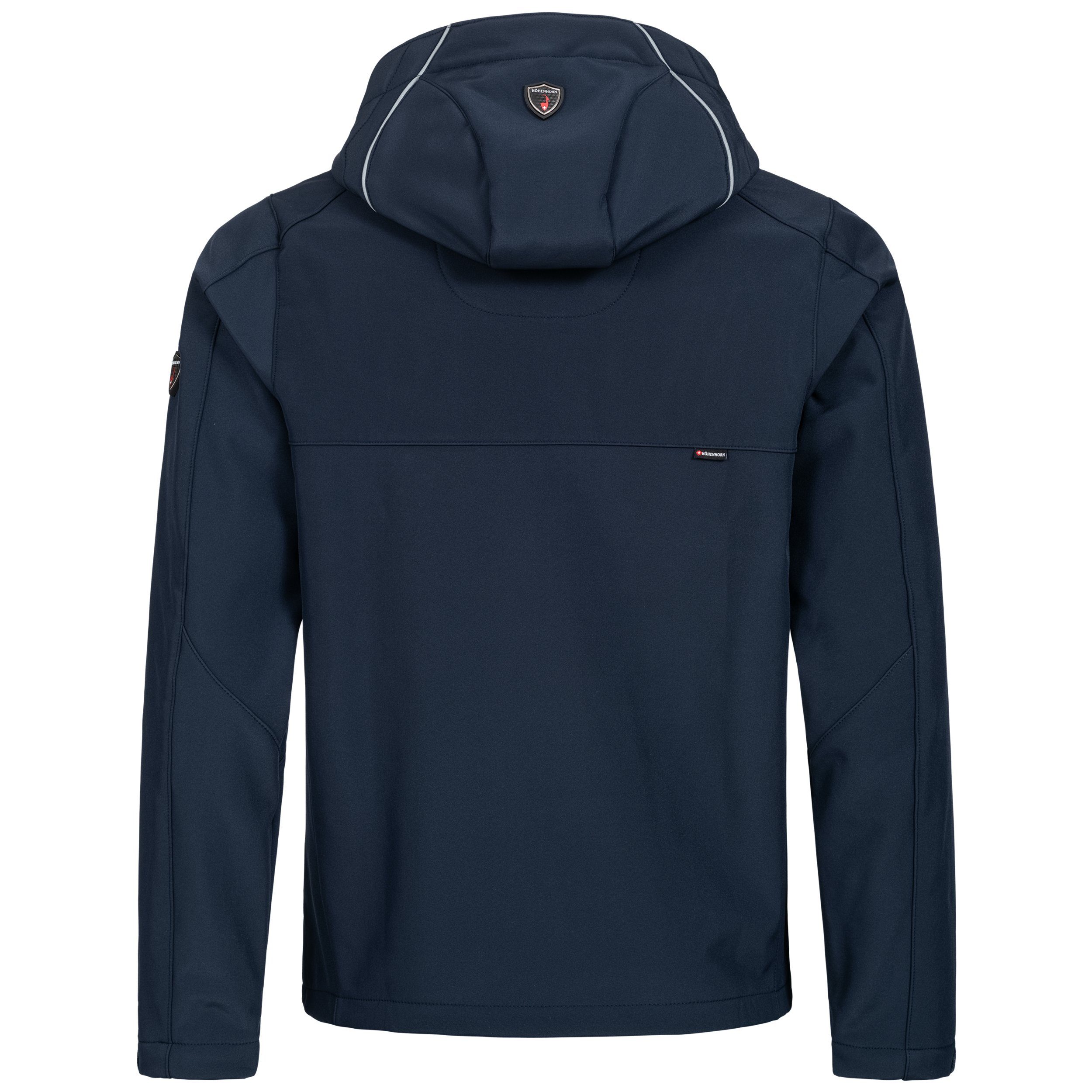 Höhenhorn Softshelljacke Schilthorn Herren Softshell Jacke für Männer Outdoor Funktionsjacke Microfleece-Innenfutter, Atmungsaktiv, Wasserdicht