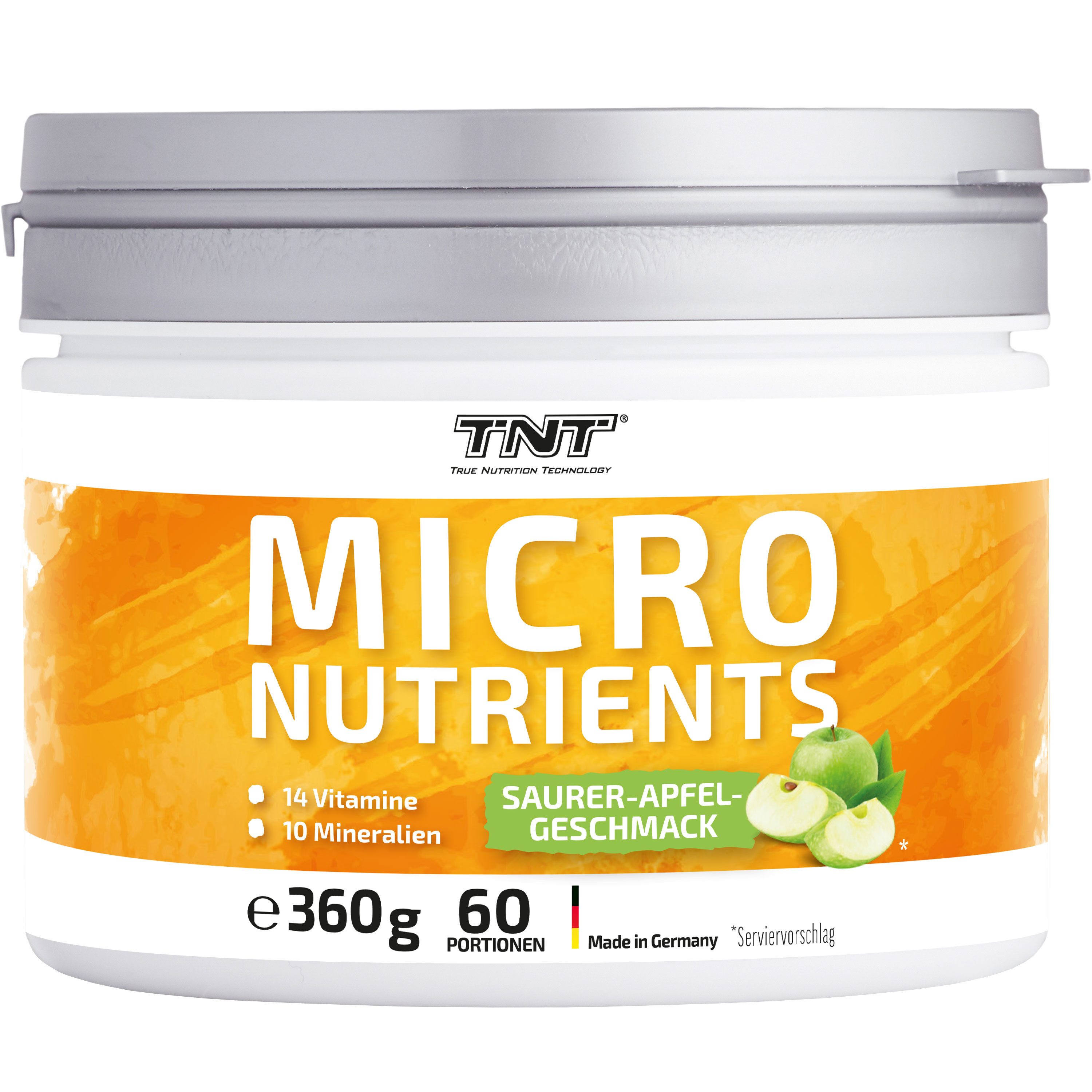 TNT (True Nutrition Technology) Micronutrients - Vitamin-Mineral-Komplex mit Grüntee, Spirulina & Q10 Pulver