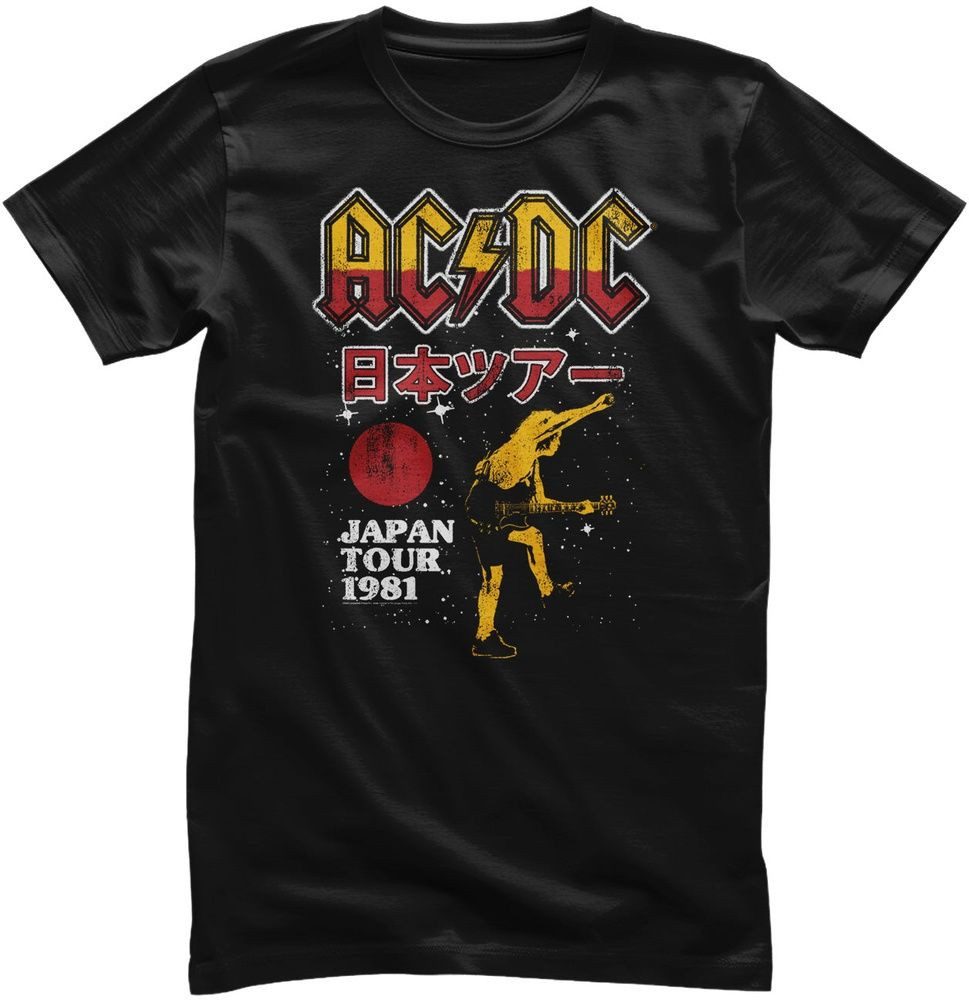 AC/DC T-Shirt AC/DC Japan Tour 1981 T-Shirt
