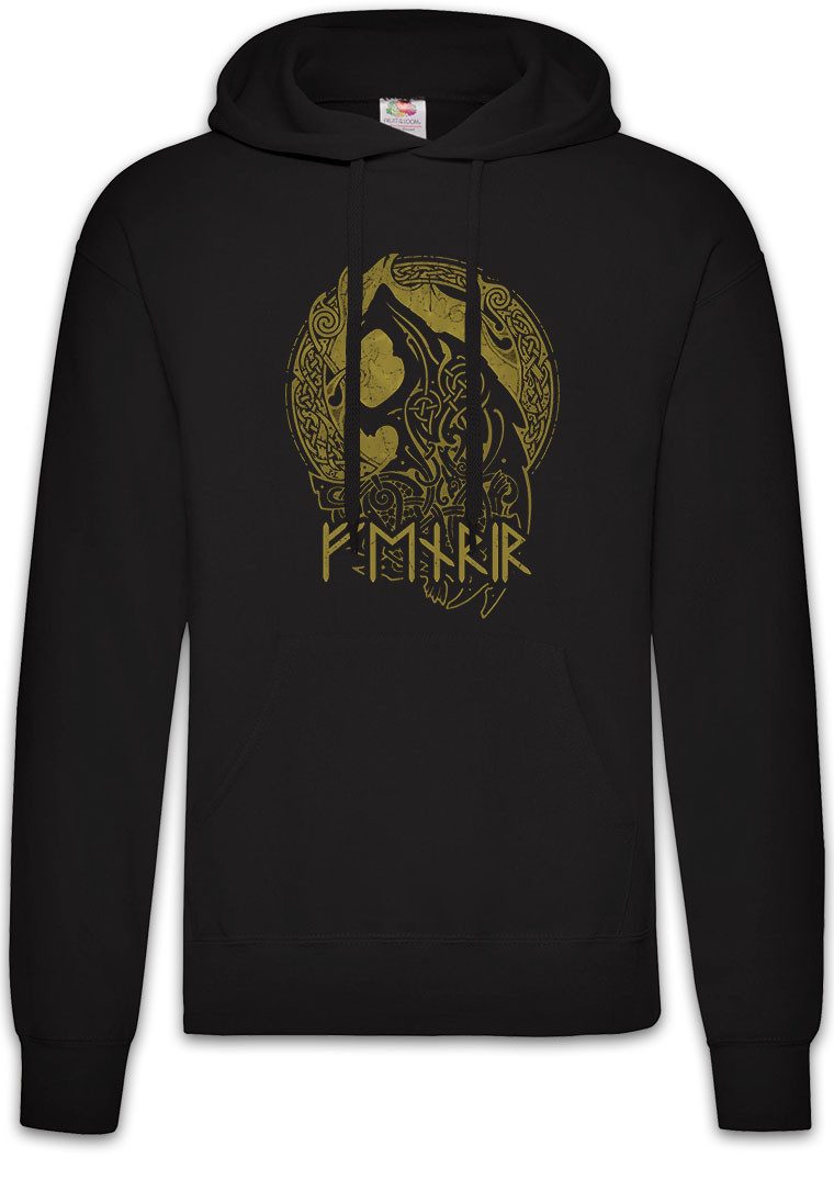 Hoodie Viking Fenrir C Herren Hoodie Fenris Fenriz Wolf Wolves Geri Freki
