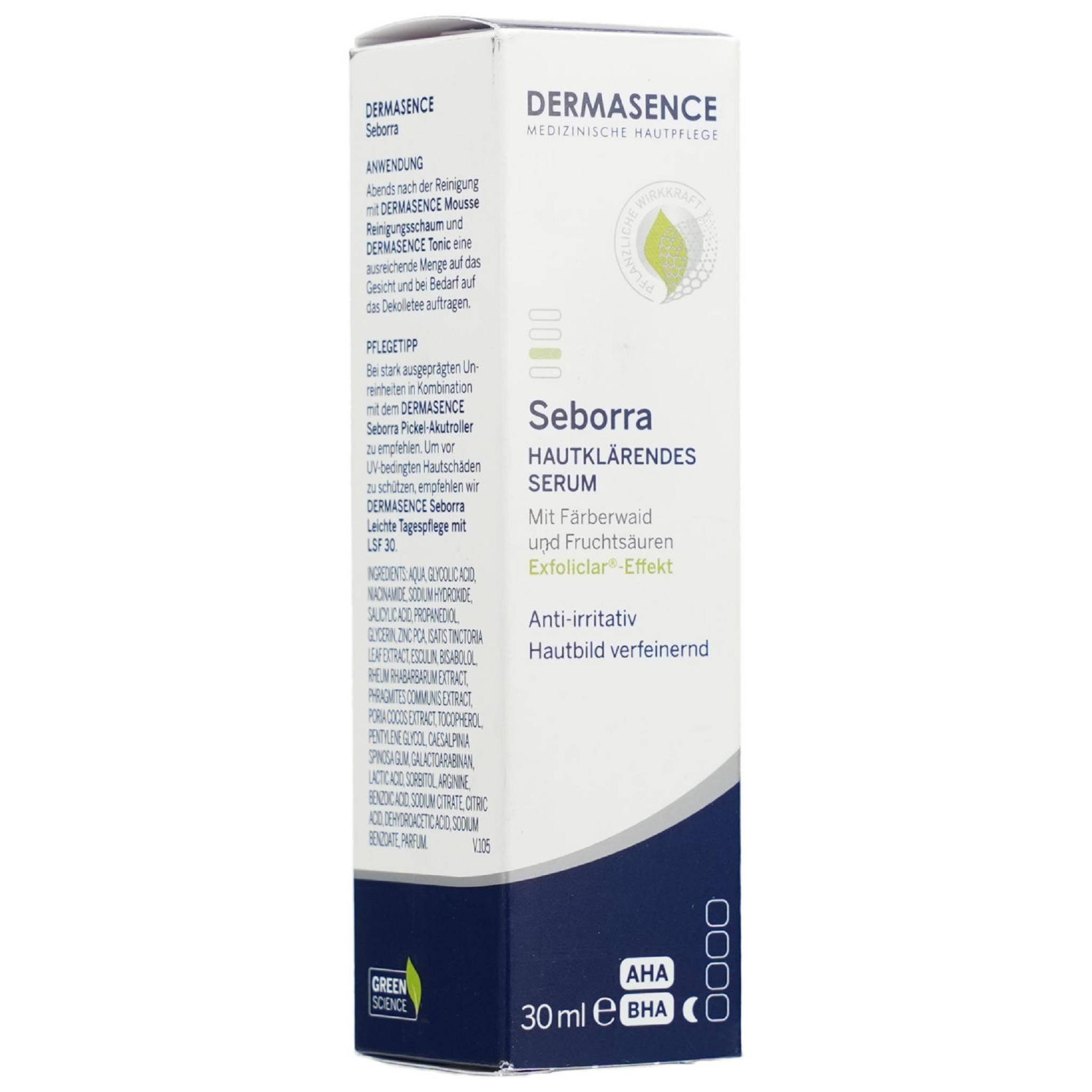 Medicos Kosmetik Feuchtigkeitscreme DERMASENCE Seborra Hautklärendes Serum