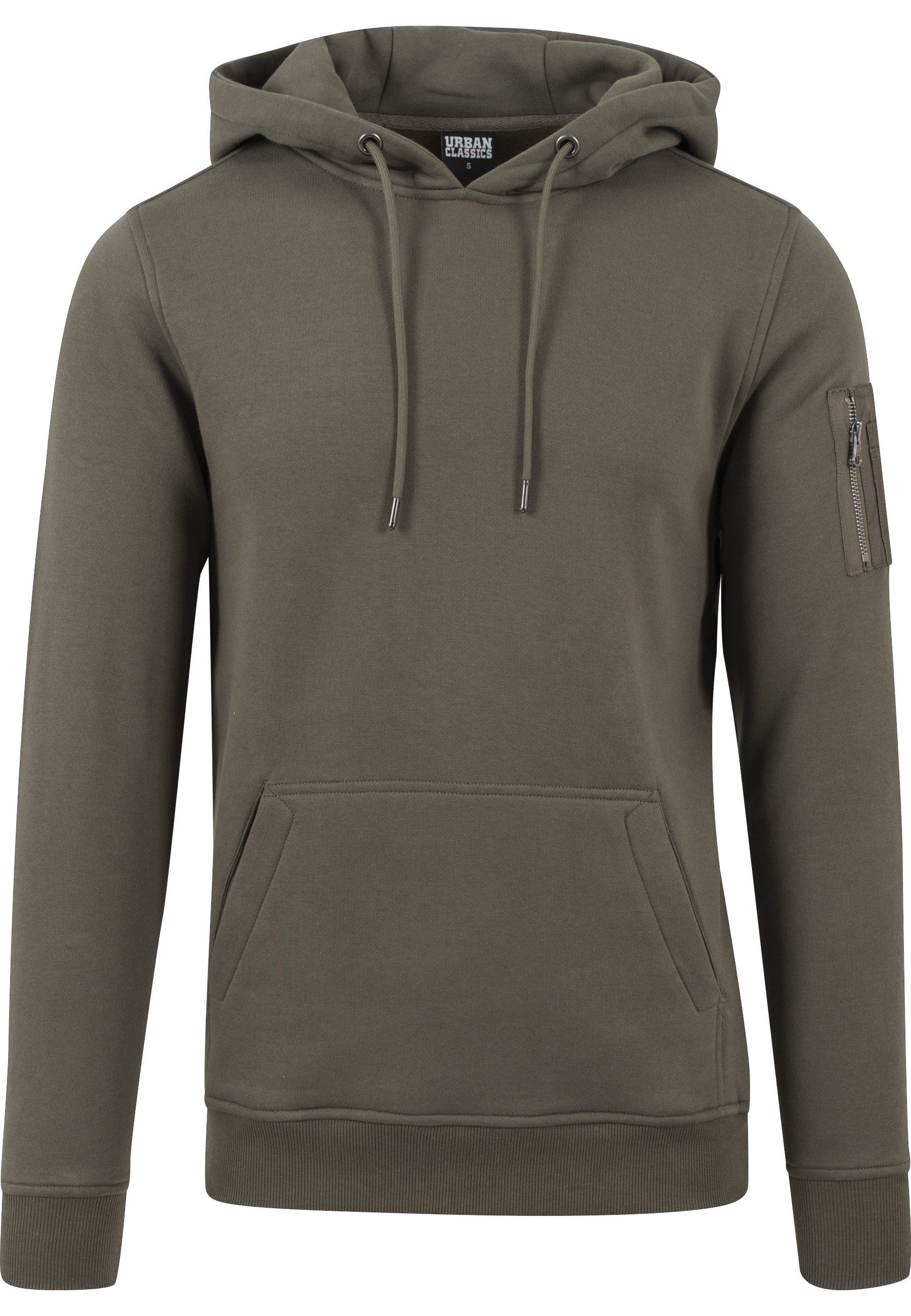 URBAN CLASSICS Sweatshirt Urban Classics Herren Sweat Bomber Hoody (1-tlg) günstig online kaufen
