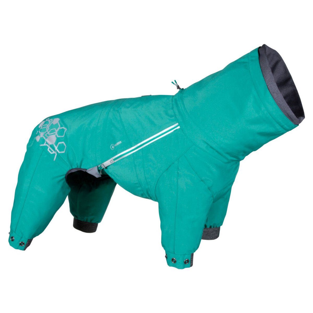 HURTTA Hundeoverall Mudventure Overall peacock (petrol)