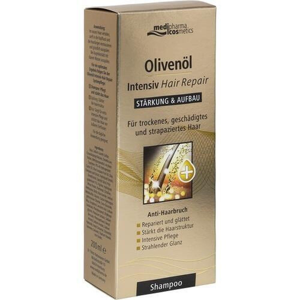 Dr. Theiss Naturwaren GmbH Haarshampoo OLIVENÖL INTENSIV HAIR Repair Shampoo 200ml