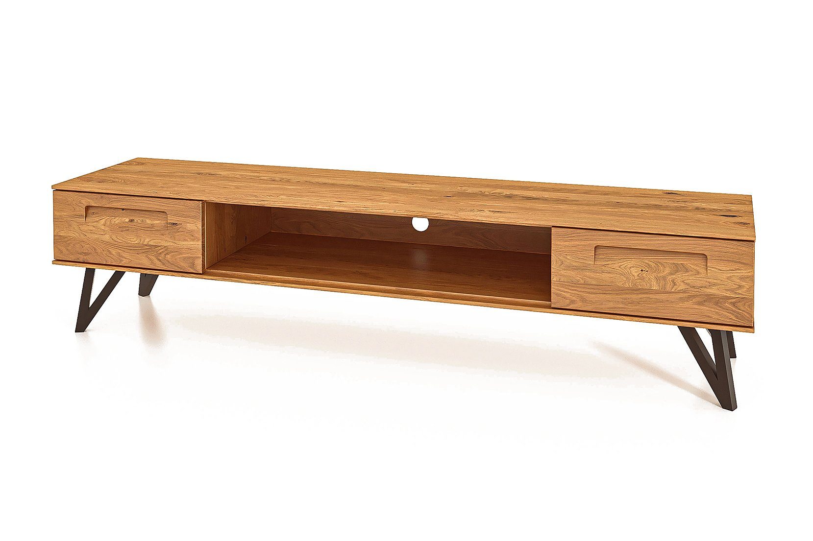 byoak TV-Schrank GOLO aus Massivholz, Naturgeölt