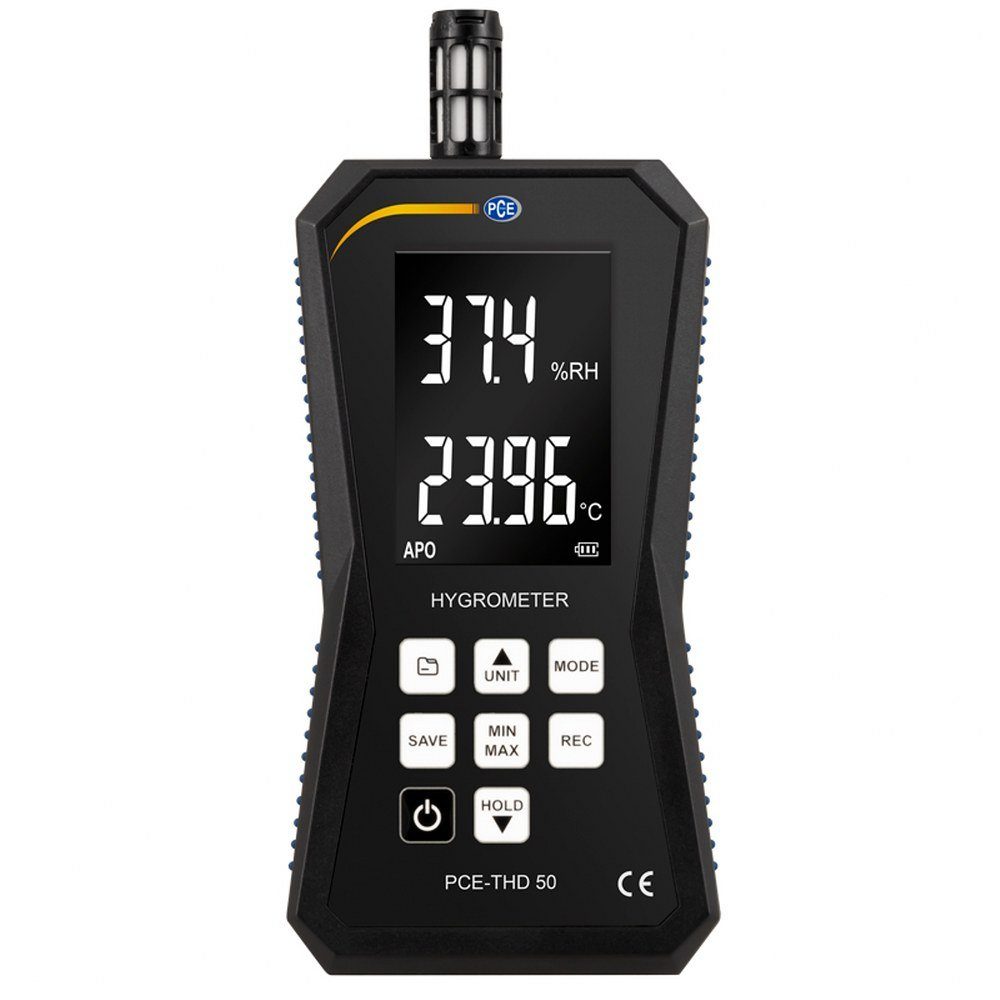 PCE Instruments Feuchtigkeitsmesser PCE Instruments Feuchte / Temperatur Datenlogger PCE-THD 50, (1 Stück)