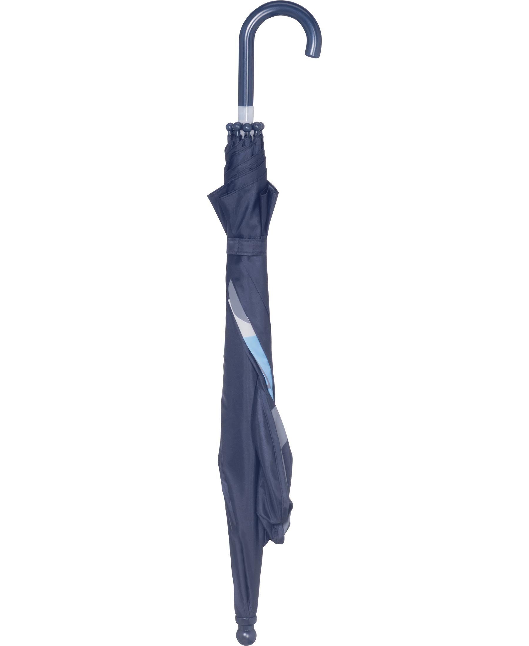 Playshoes Stockregenschirm Regenschirm 3D Baustelle