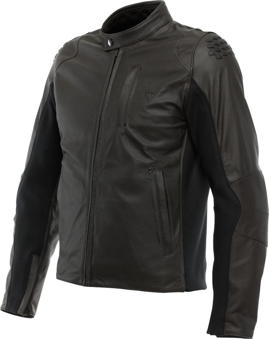 Dainese Motorradjacke Istrice perforierte Motorrad Lederjacke Wasserdicht Thermisch protektoren wasserdichte