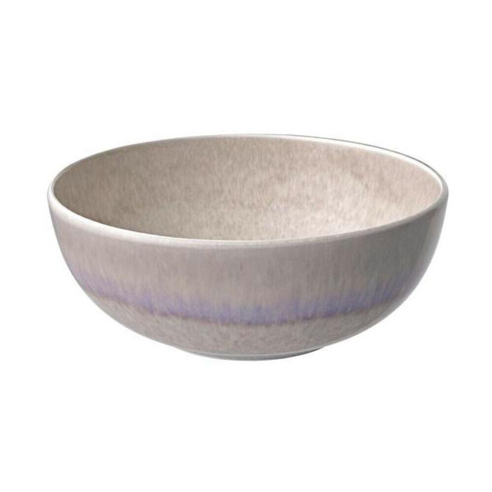 Villeroy & Boch Müslischale Bol 17 cm Perlemor Sand, Premium Porcelain, (1-tlg), Buddha Bowl, Poké Bowl, Müslischale, 590 ml, Premium Porcelain, beige