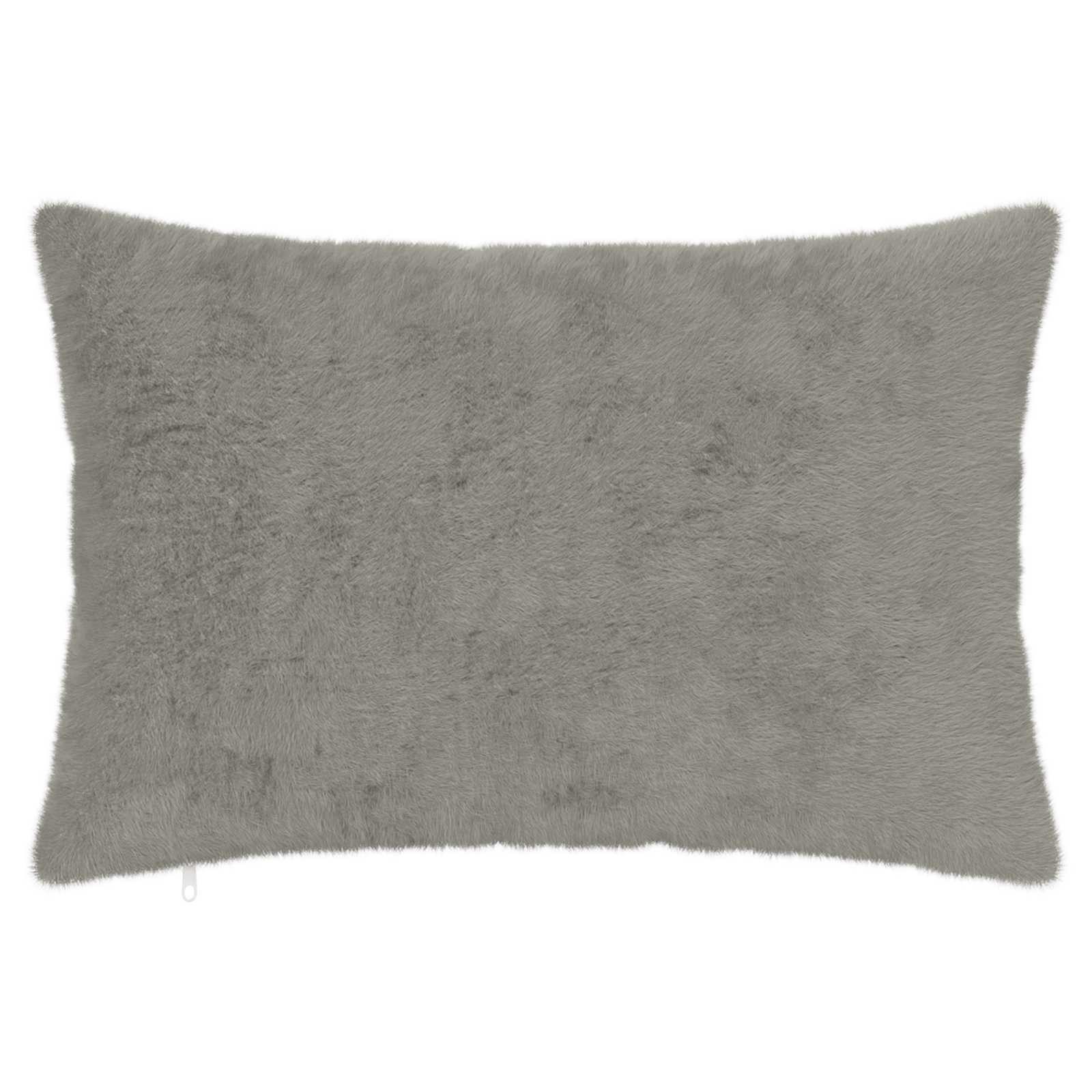 vidaXL Kissenbezug Kissenbezug 2 stk. HEERLEN Hellgrau 50 x 80 cm, (2 Stück) – Bild 3 von 5