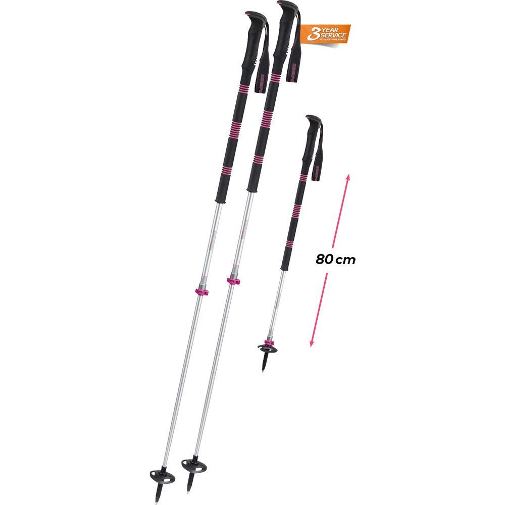 Komperdell Trekking-Stöcke Komperdell CONTOUR TITANAL II FOAM COMPACT Damen Touren Skistock