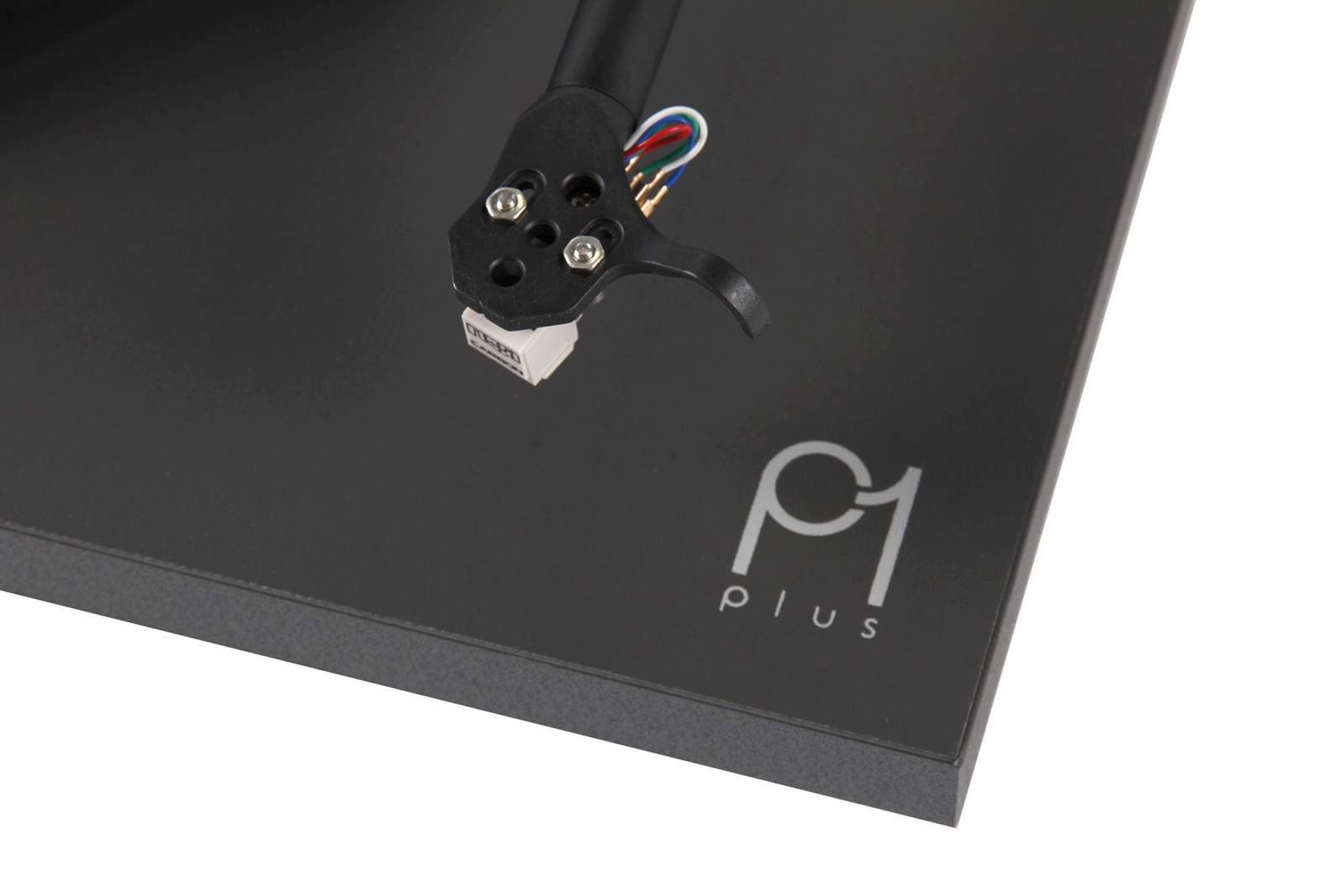 rega Rega Planar 1 Plus Plattenspieler Schwarz Matt inkl. Tonabnehmer Phono Plattenspieler (Riemenantrieb, nicht zutreffend, Plug-and-Play, 2 Geschwindigkeiten,mit Abdeckhaube/Deckel)