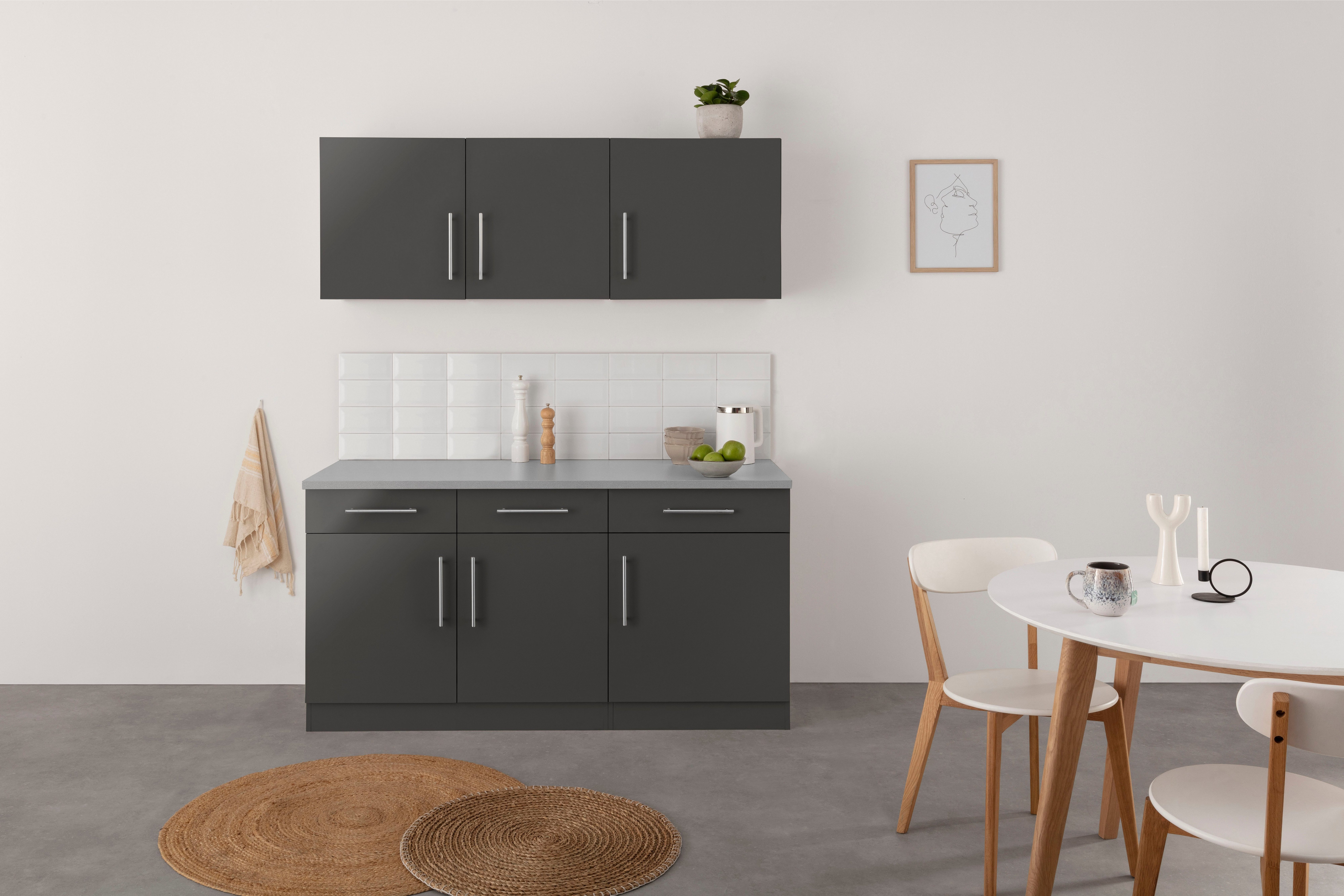 wiho Küchen Pantryküche "Cali", ohne E-Geräte, günstig online kaufen