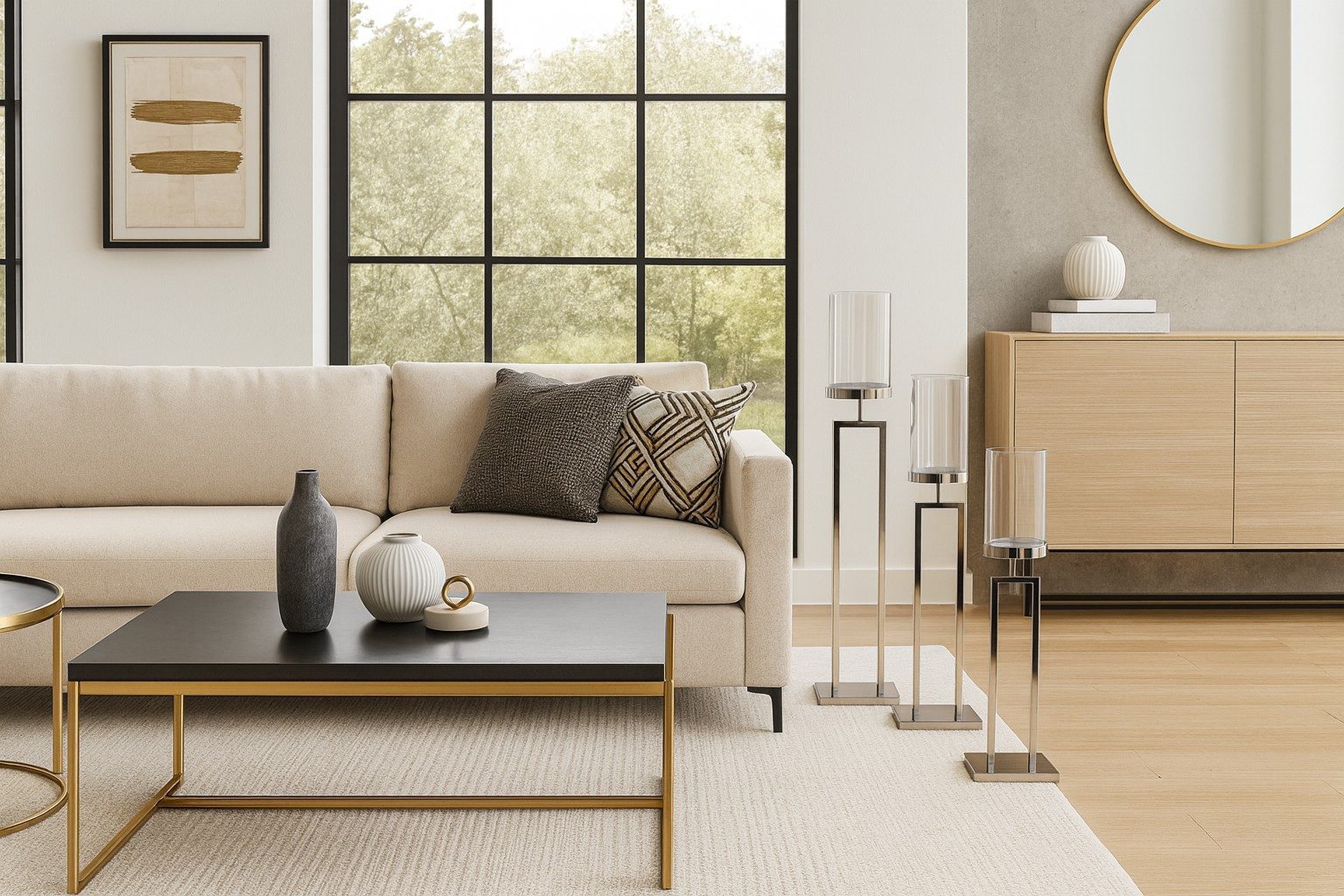 moebel-direkt-online Standkerzenhalter 3teiliges Kerzenhalter-Set (Spar-Set günstig online kaufen