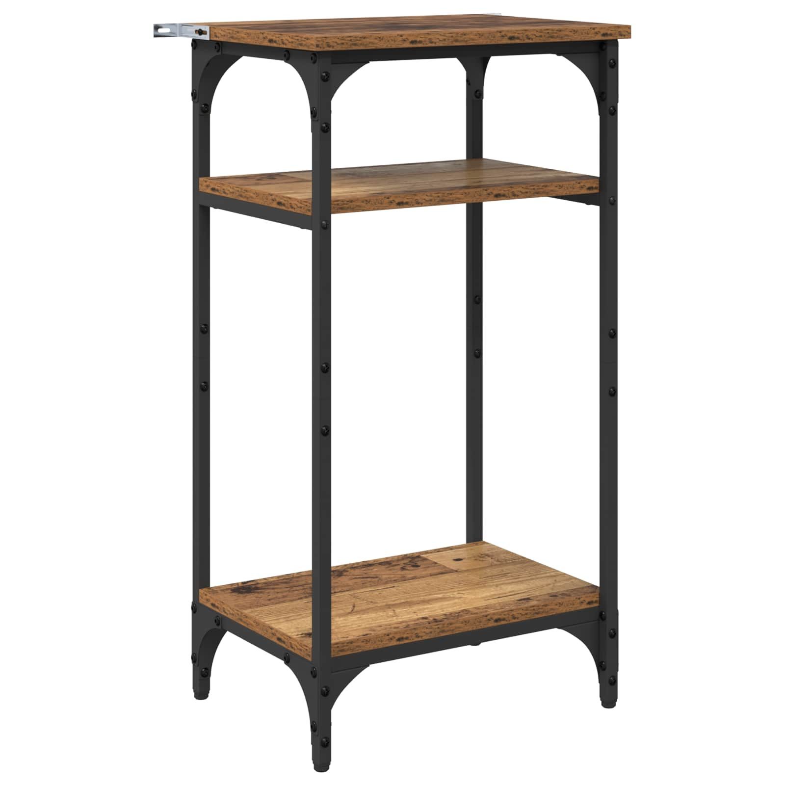 vidaXL Beistelltisch Beistelltisch Altholz 40 x 30 x 75 cm Holzwerkstoff (1-St)