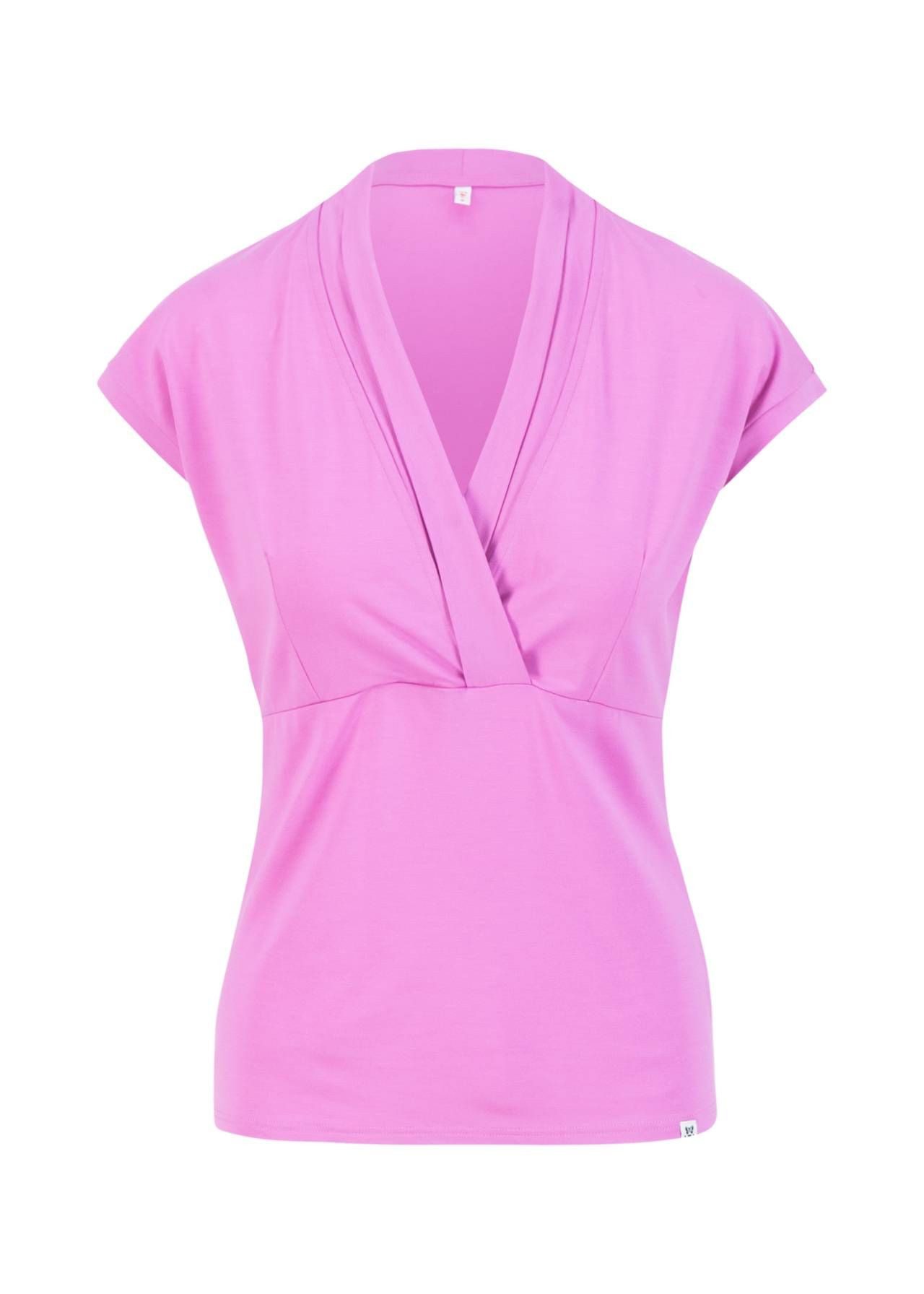 Blutsgeschwister T-Shirt - Kurzarm Shirt - Mon Cher Cache-Cœur Wickeloptik