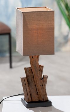 GILDE Tischleuchte GILDE Lampe Twigs - braun - H. 45cm x B. 15cm