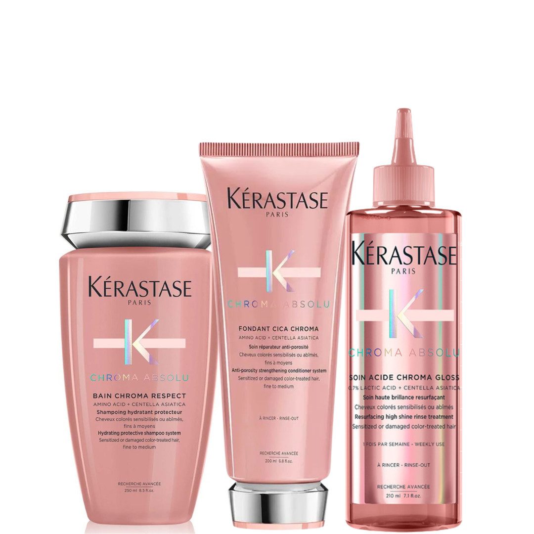 Kérastase Haarpflege-Set Chroma Absolu Geschenkset, 3-tlg.