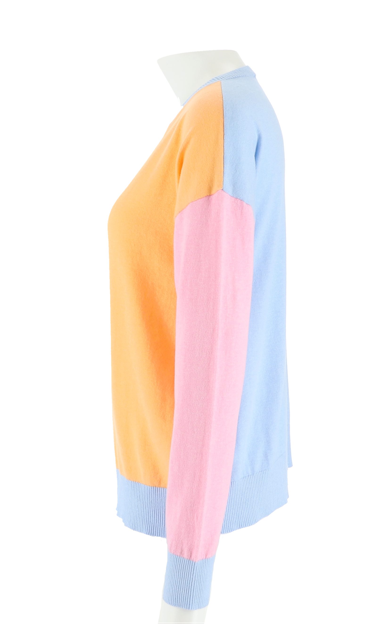 halsüberkopf Accessoires Strickpullover Color Block aus günstig online kaufen
