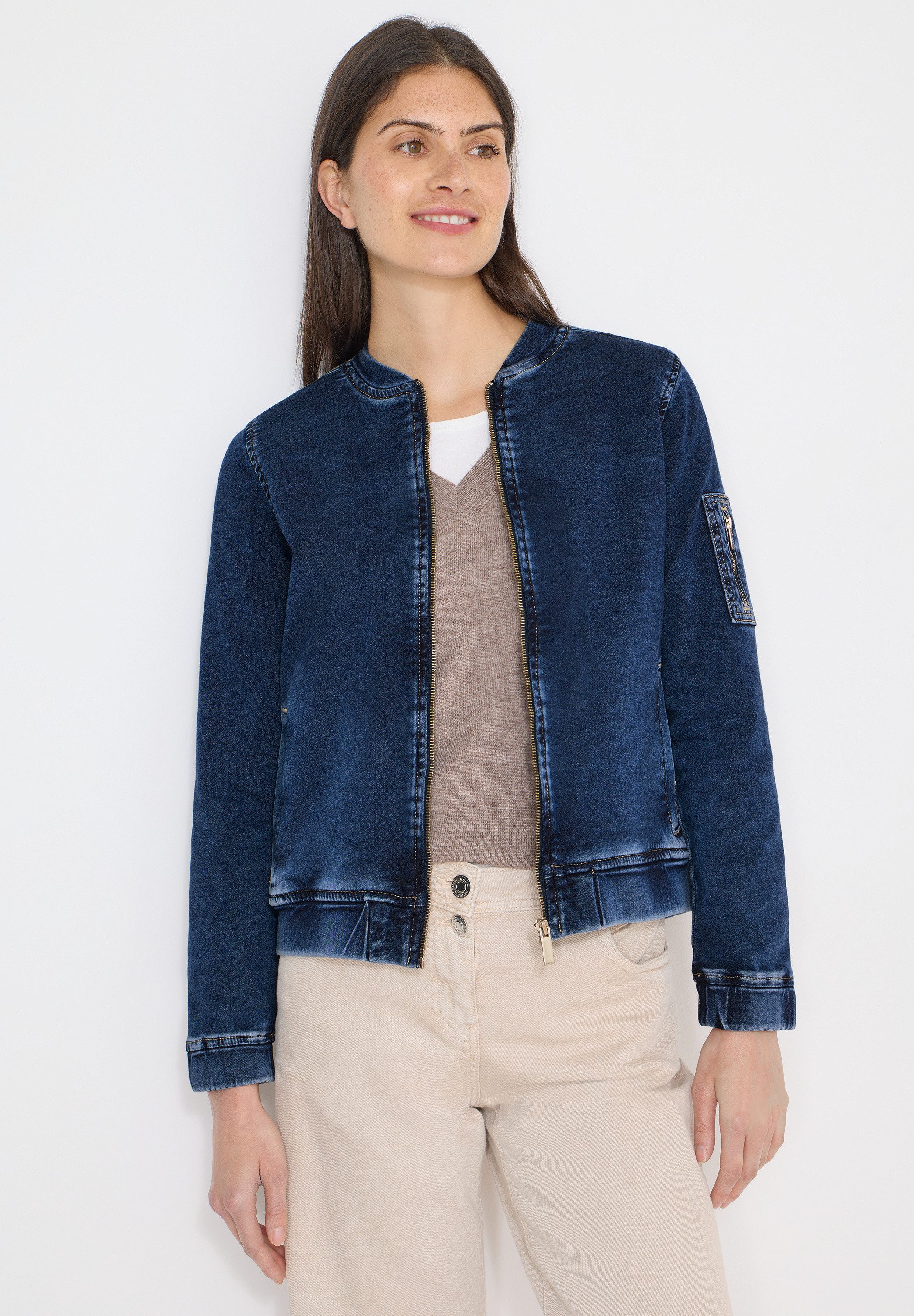 CECIL Jeansjacke im Denim-Style