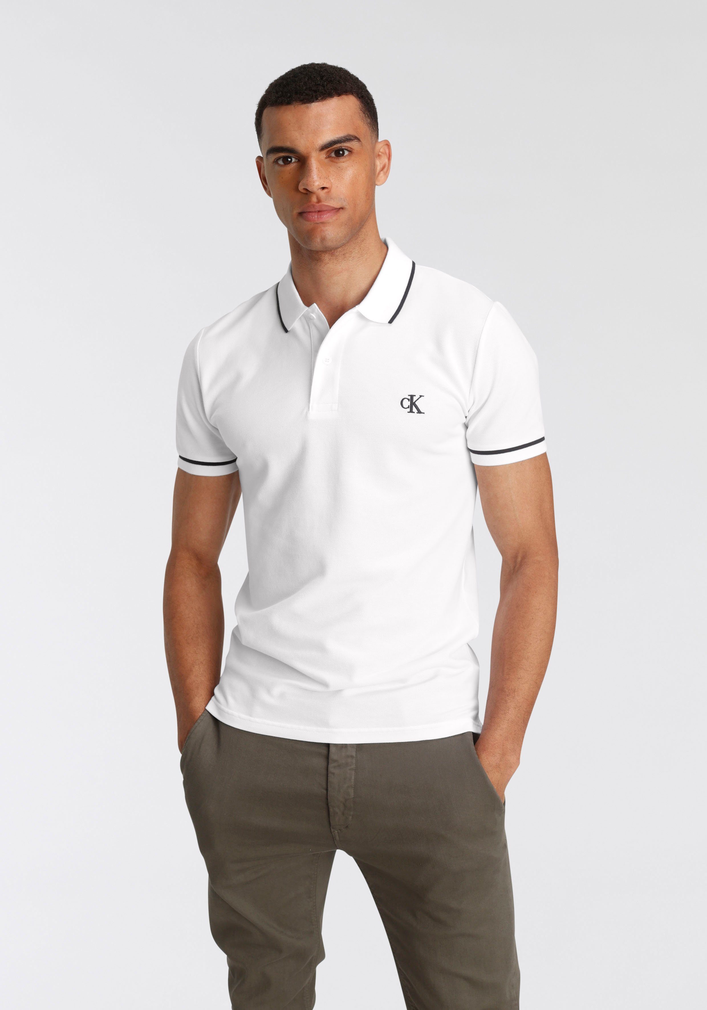 Poloshirt TIPPING SLIM POLO