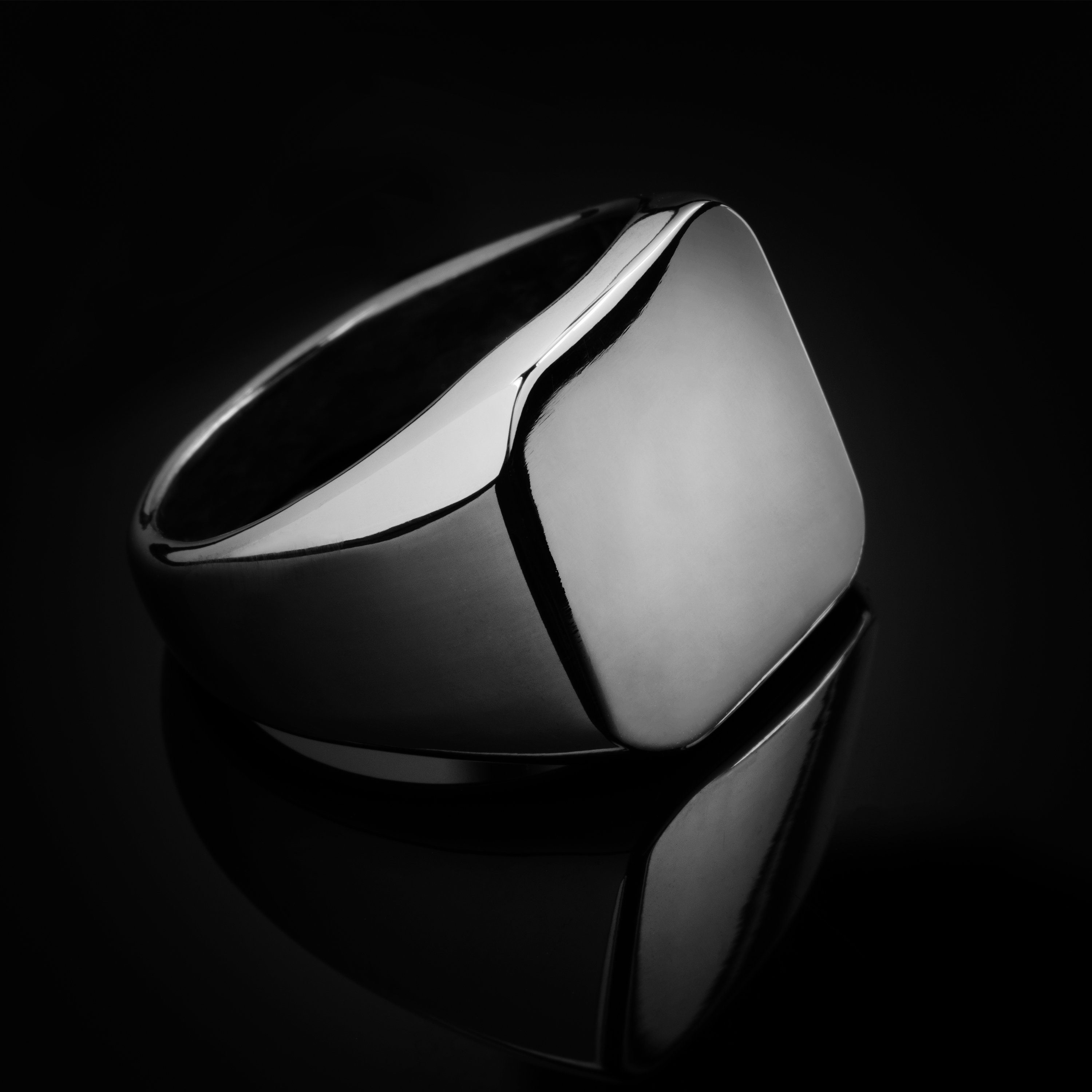 meditoys Fingerring Herren-Edelstahlring · Sigelring · günstig online kaufen
