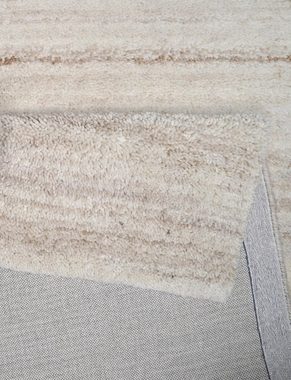Wollteppich Royal Berber Uni, THEKO, rechteckig, Höhe: 18 mm, Berber Optik, reine Wolle, ideal im Wohnzimmer & Schlafzimmer