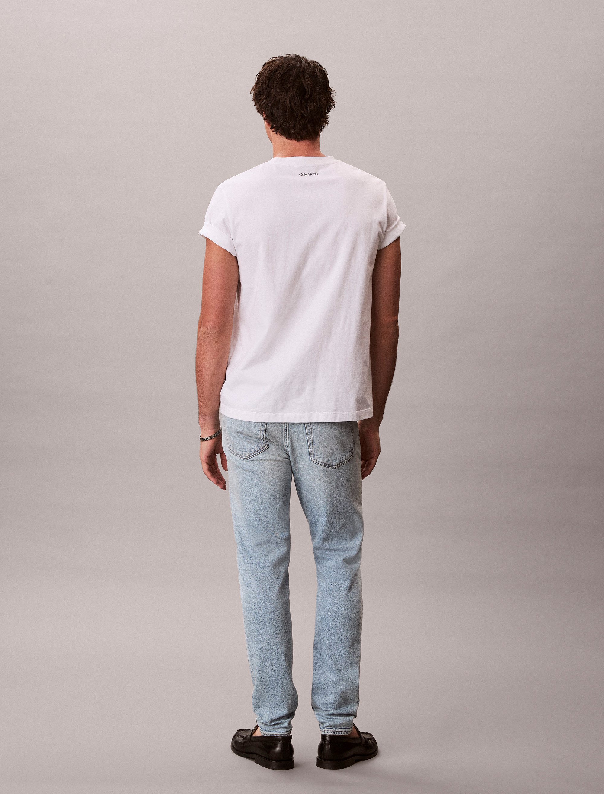 Calvin Klein Jeans Slim-fit-Jeans SLIM TAPER mit Markenlabel – Bild 3 von 5