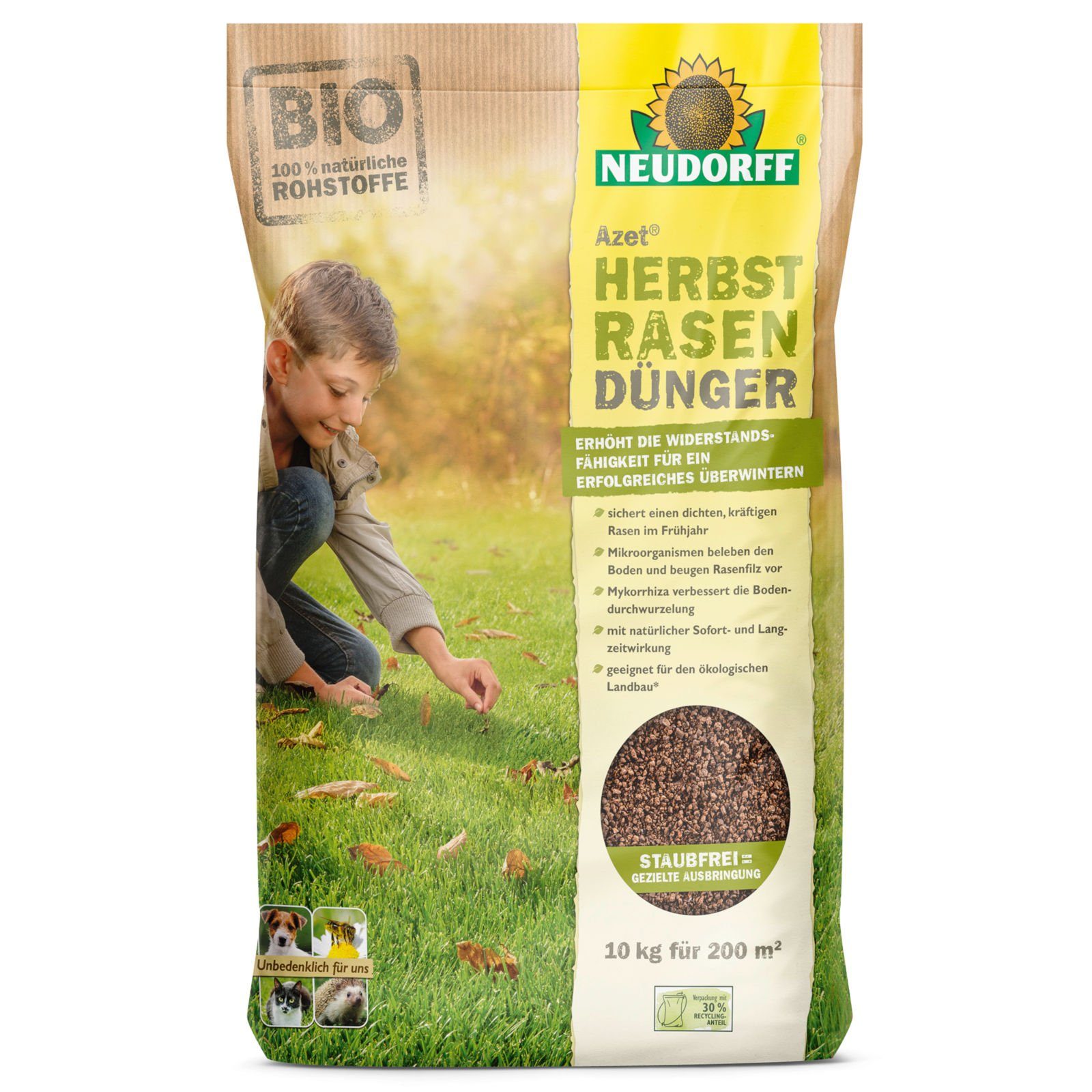 Rasendünger Azet HerbstRasenDünger 10 kg
