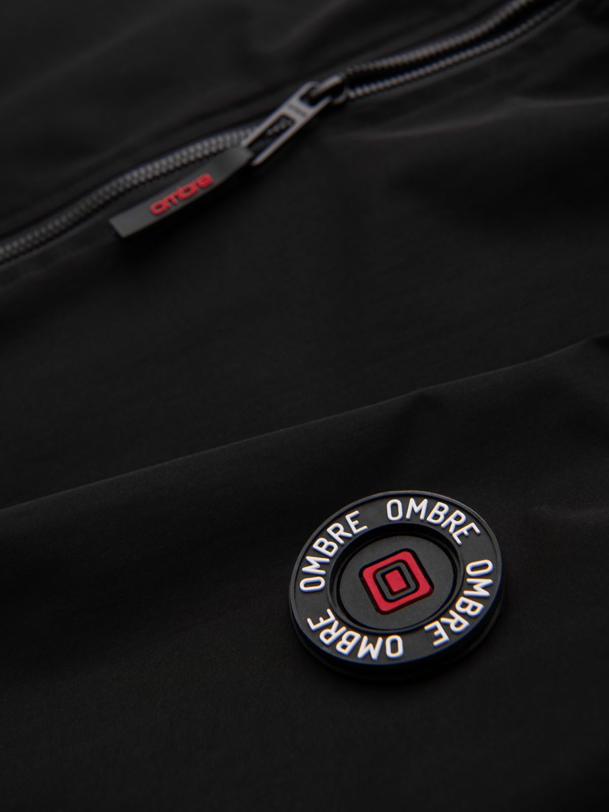Steppjacke Herrenjacke mit Kapuze und hohem Stehkragen