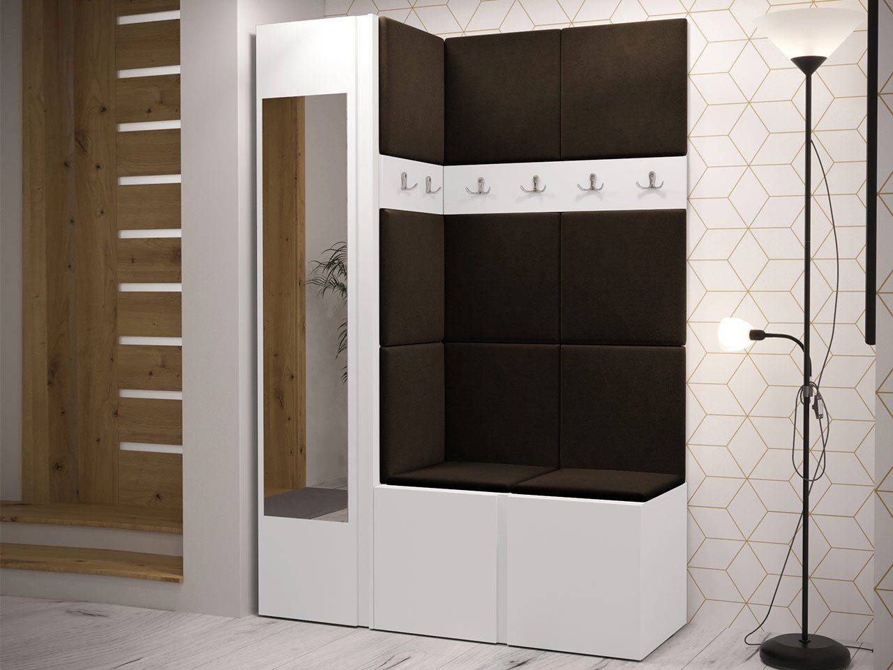 MIRJAN24 Garderoben-Set Orion X, (Komplett-Set, Schuhschrank, günstig online kaufen