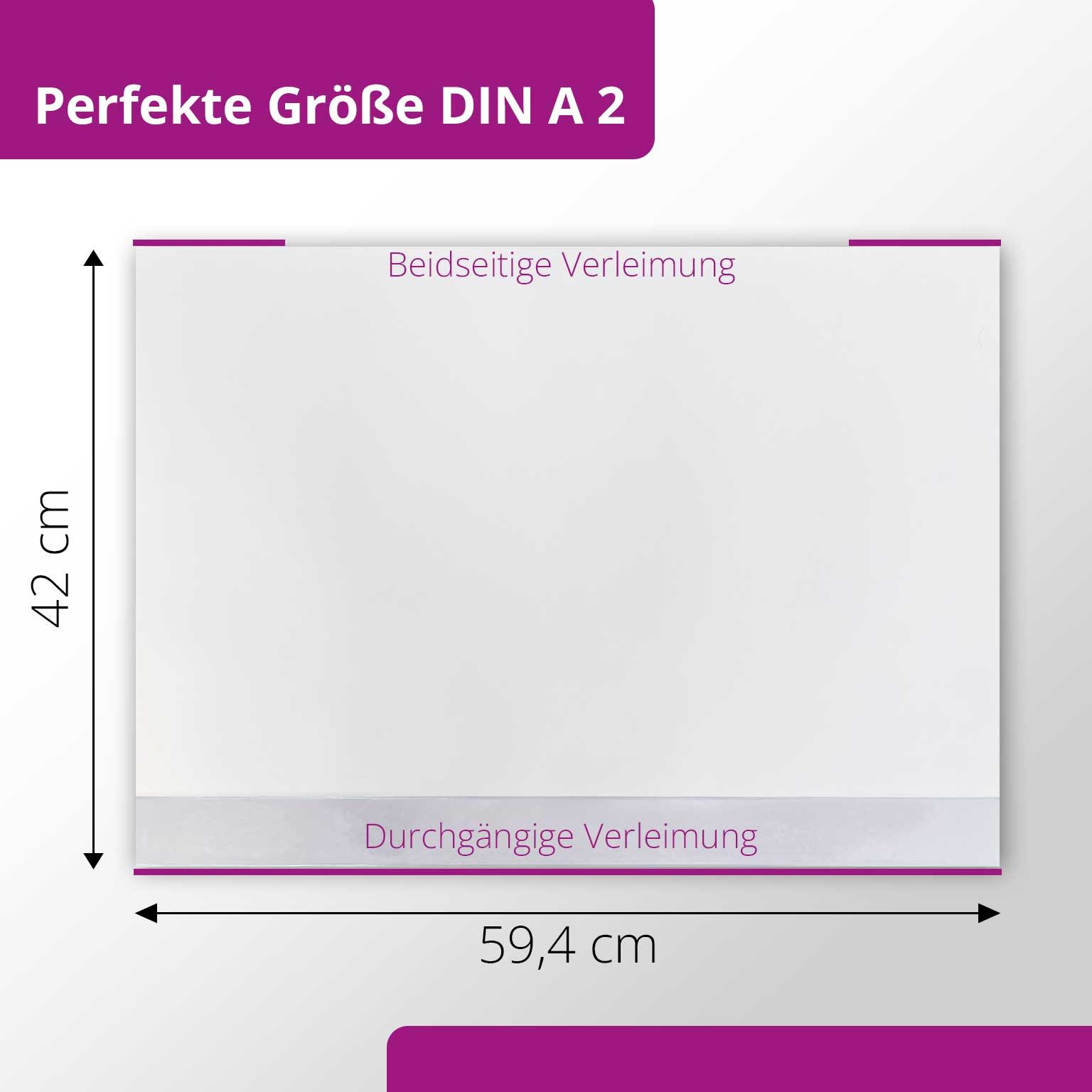 scriptum Schreibtischunterlage Papier-Malunterlage zum Abreißen weiß DIN A2 25 Blatt