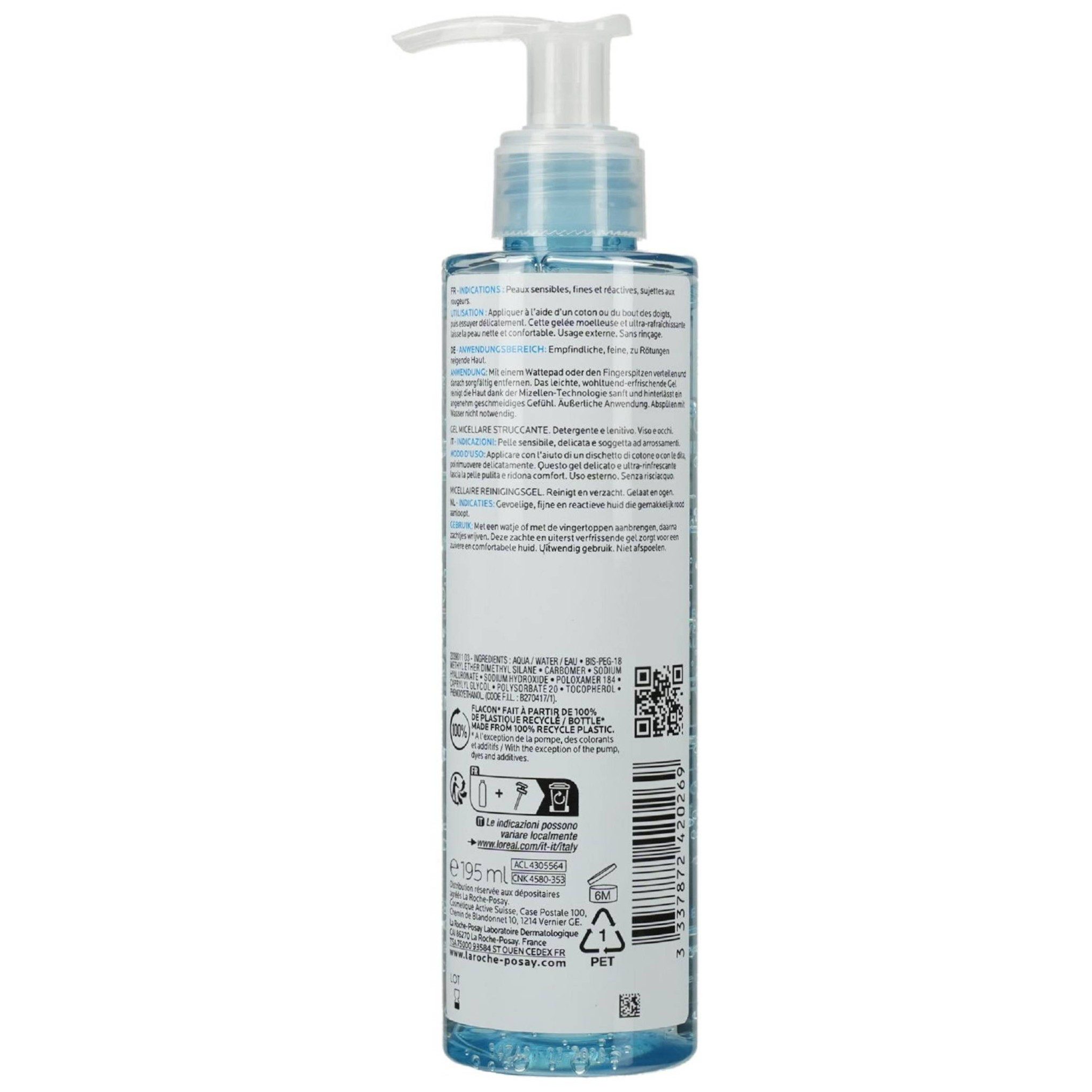 Roche Gesichtsreinigungsgel ROCHE-POSAY Rosaliac Reinigungsgel 195ml PZN 10797057