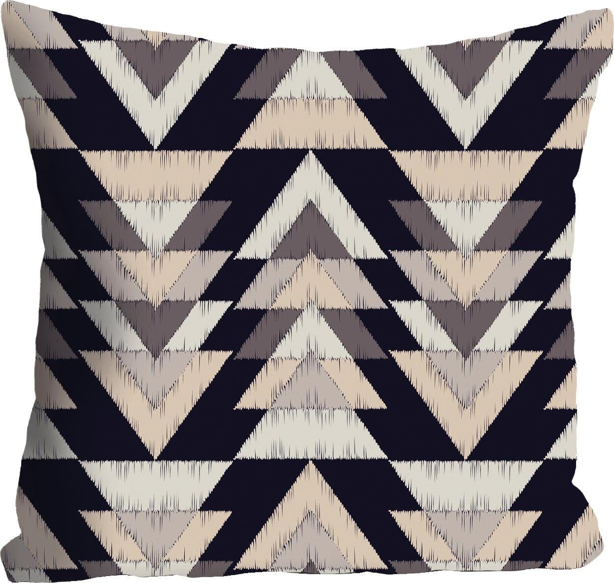 queence Dekokissen »Triangel«, Kissenhülle ohne Füllung, 1 Stück. € 23,19