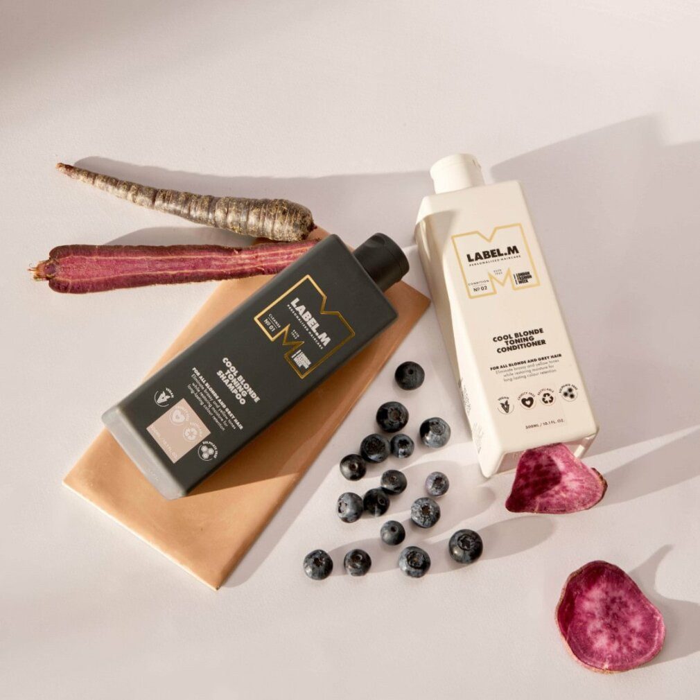 Label.m Haarshampoo Professional Kühles Blondes Toning Shampoo 1000ml