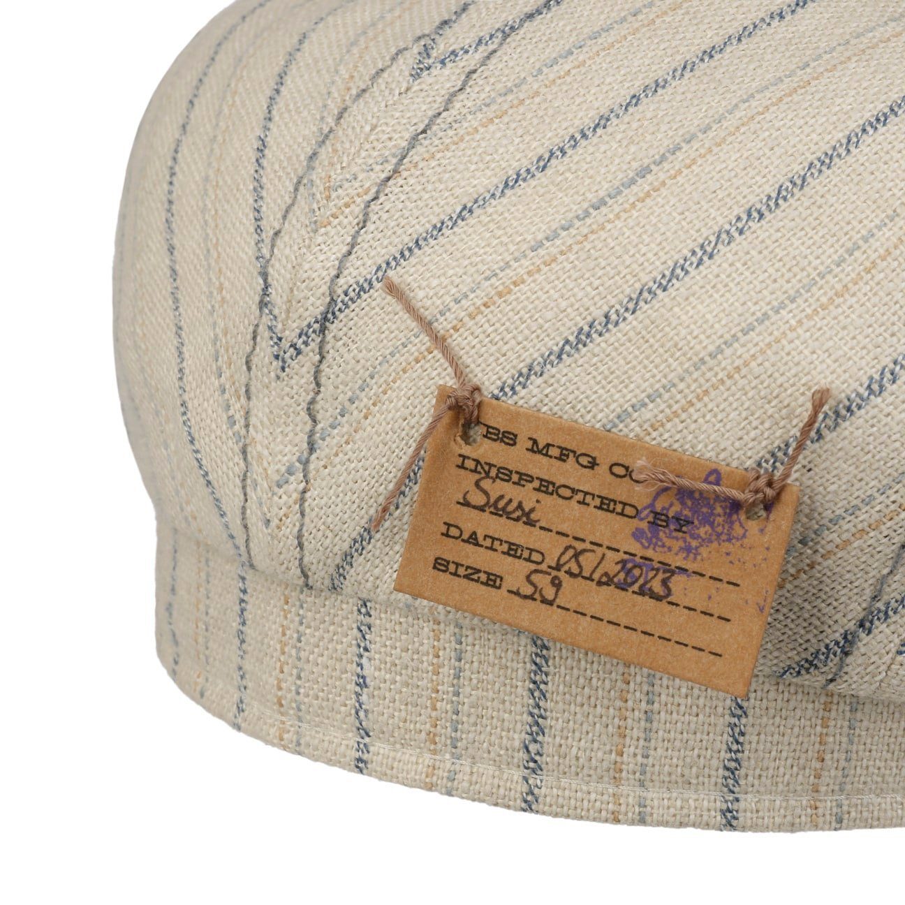 Stetson Flat Cap (1-St) Schirmmütze mit Schirm, Made in Germany