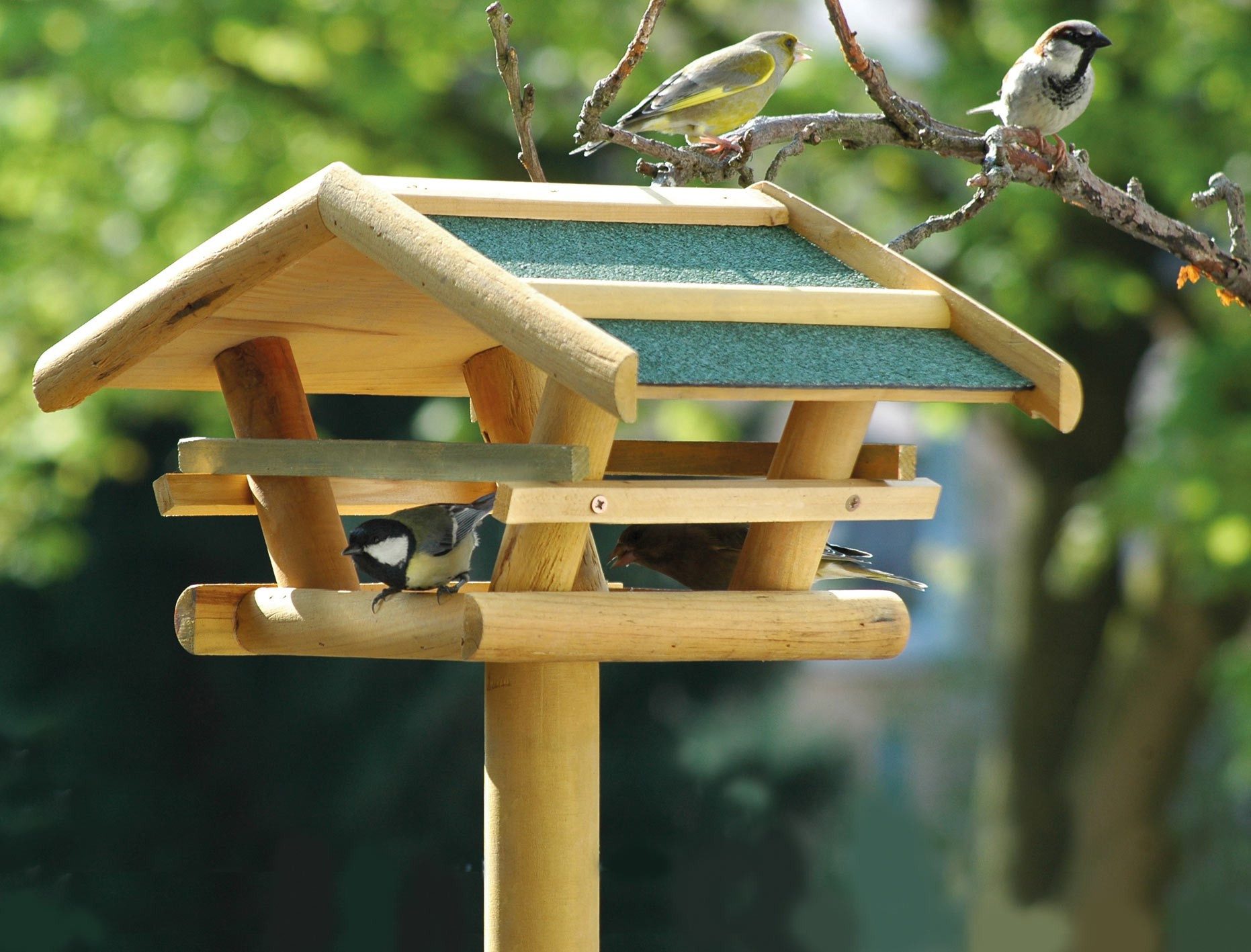 dobar Vogelhaus Vogelhaus mit Ständer
